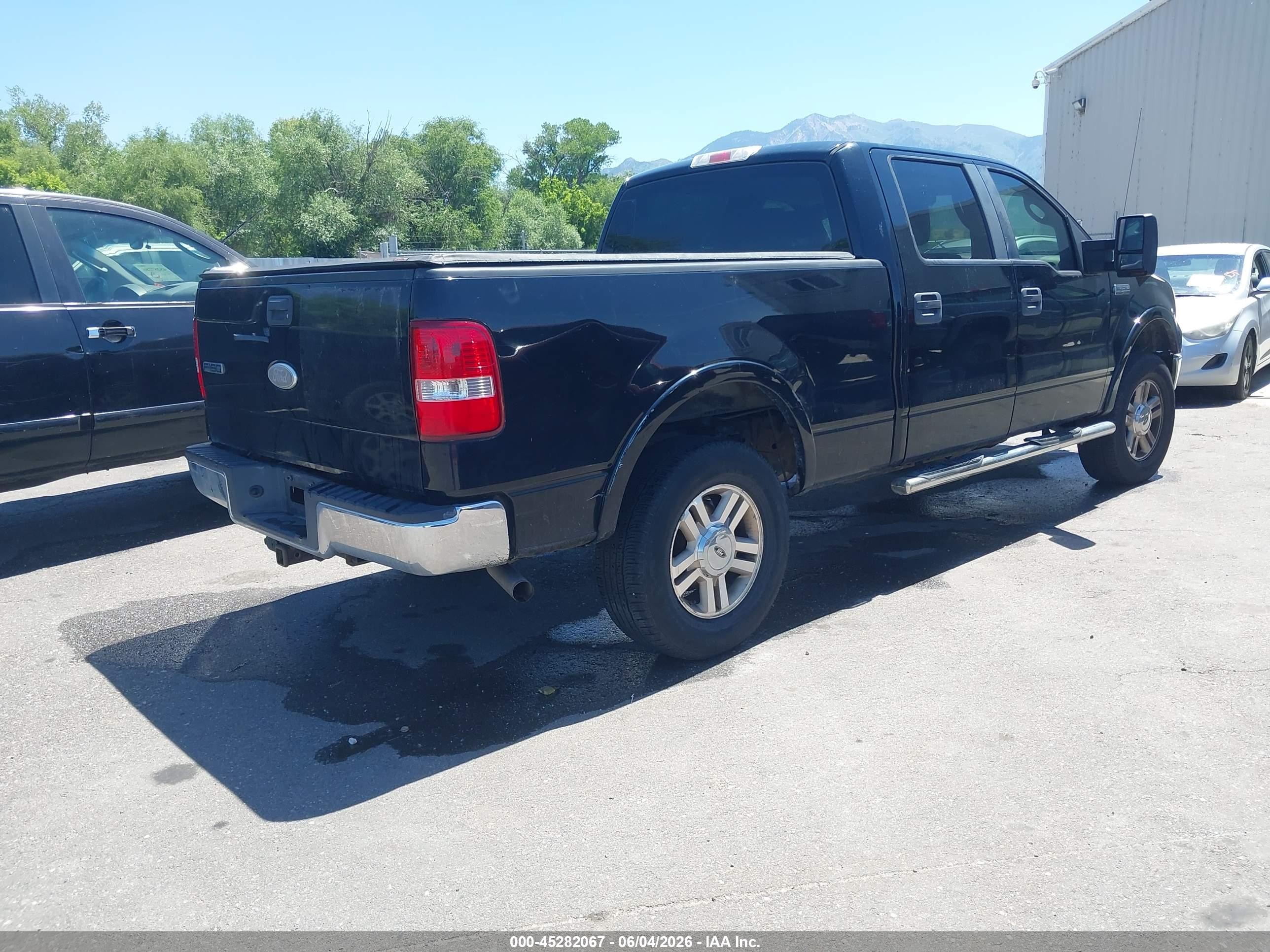 2008 Ford F-150 60th Anniversary/fx4/king Ranch/lariat/xlt Black vin: 1FTPW14V18FB48952