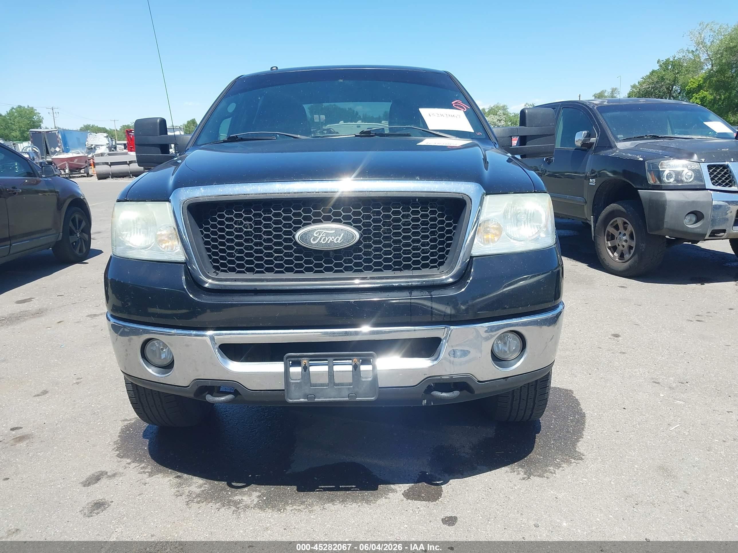 2008 Ford F-150 60th Anniversary/fx4/king Ranch/lariat/xlt Black vin: 1FTPW14V18FB48952