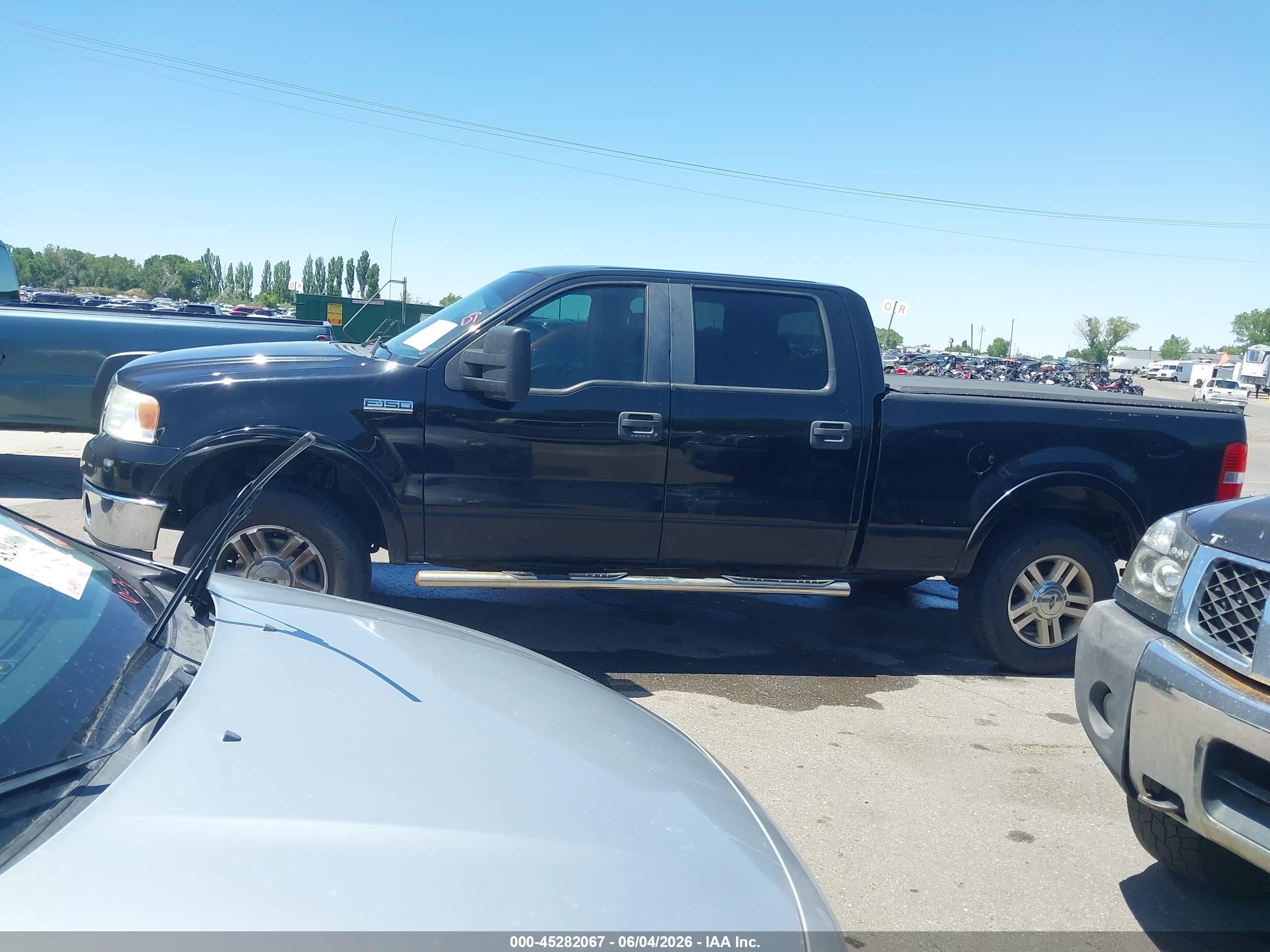 2008 Ford F-150 60th Anniversary/fx4/king Ranch/lariat/xlt Black vin: 1FTPW14V18FB48952
