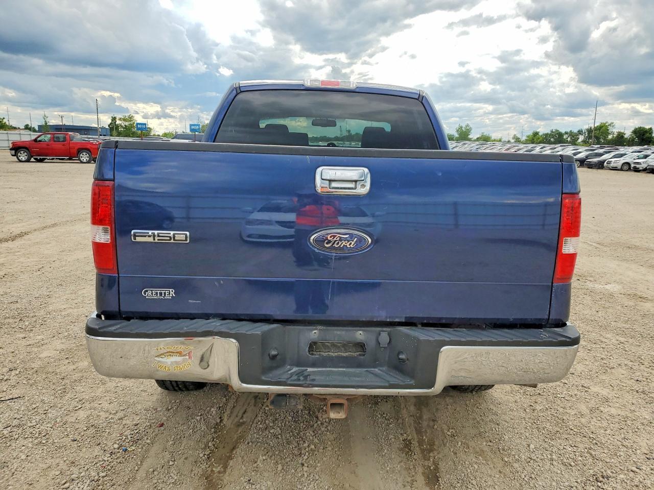 2008 Ford F150 Supercrew Blue vin: 1FTPW14V18FC02055