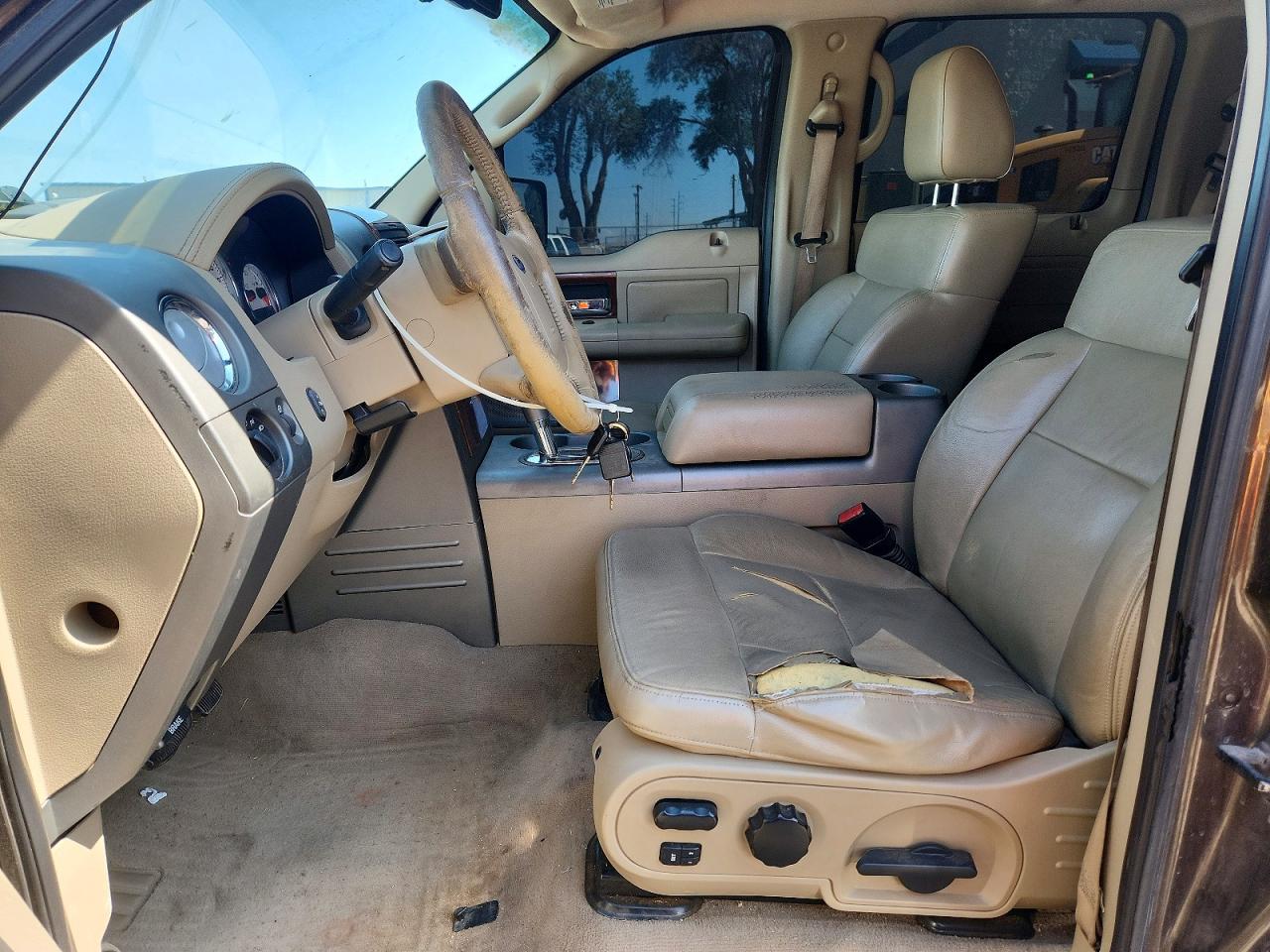 2008 Ford F150 Supercrew Beige vin: 1FTPW14V18FC20071