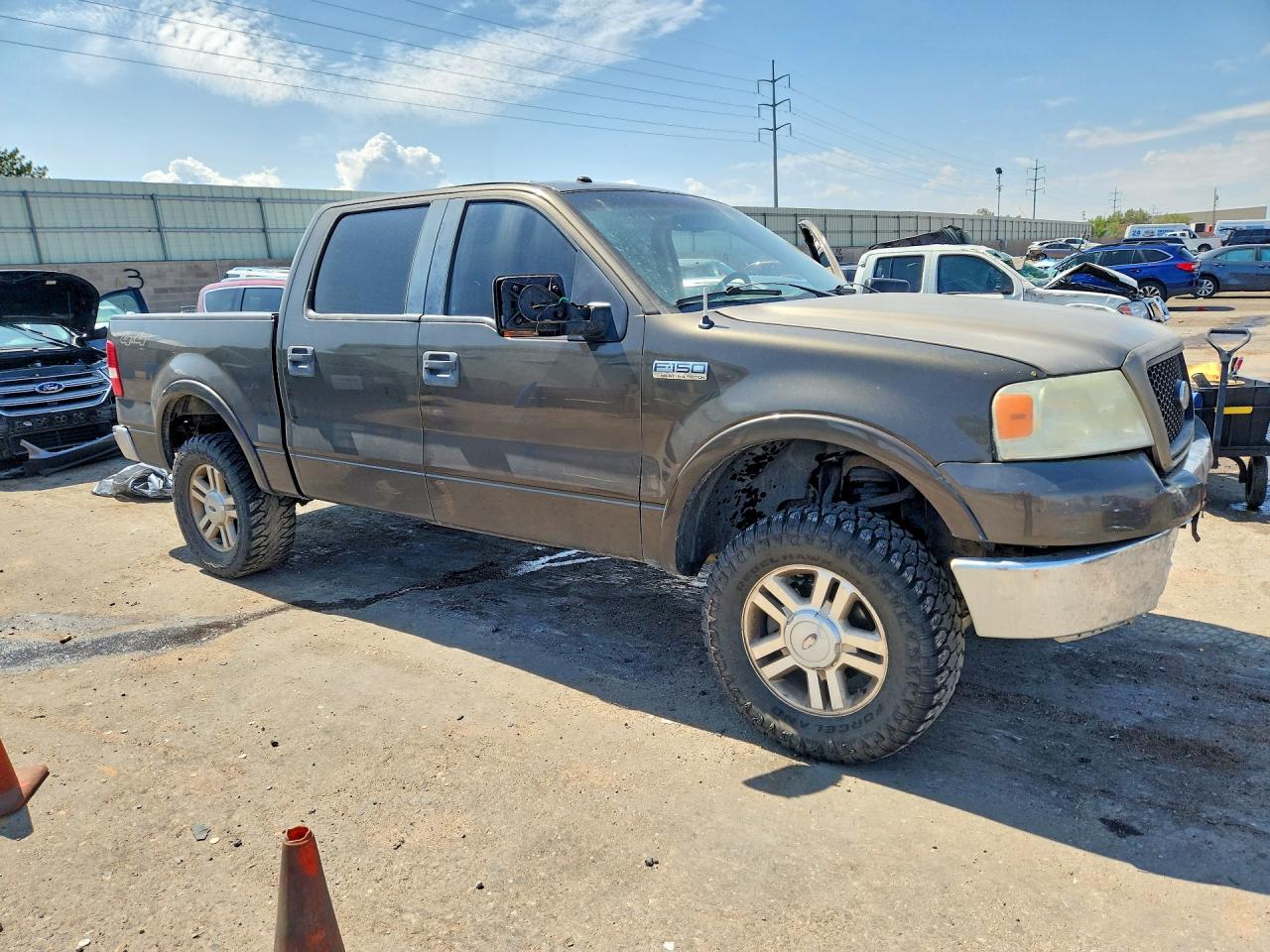 2008 Ford F150 Supercrew Beige vin: 1FTPW14V18FC20071