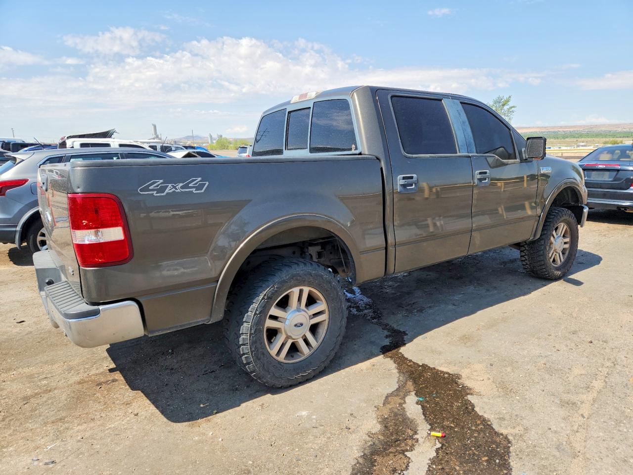 2008 Ford F150 Supercrew Beige vin: 1FTPW14V18FC20071