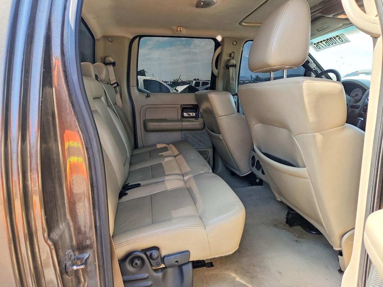 2008 Ford F150 Supercrew Beige vin: 1FTPW14V18FC20071