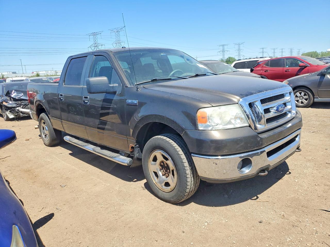 2008 Ford F150 Supercrew Золотой vin: 1FTPW14V18FC30020