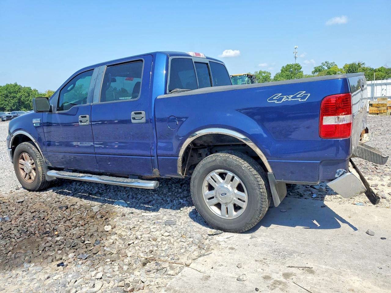 2008 Ford F150 Supercrew Синий vin: 1FTPW14V18KB23718
