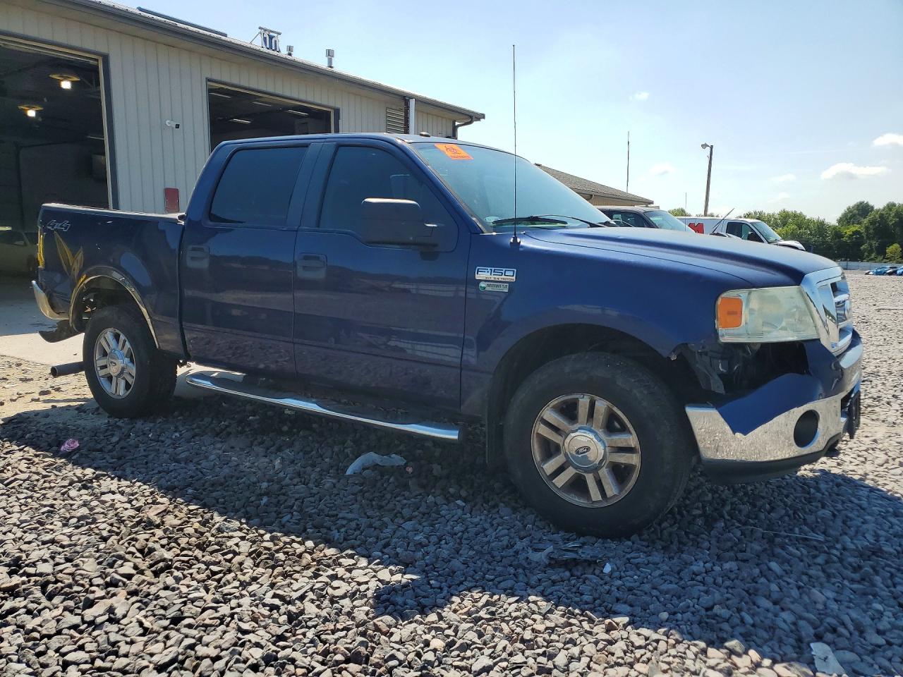 2008 Ford F150 Supercrew Синий vin: 1FTPW14V18KB23718