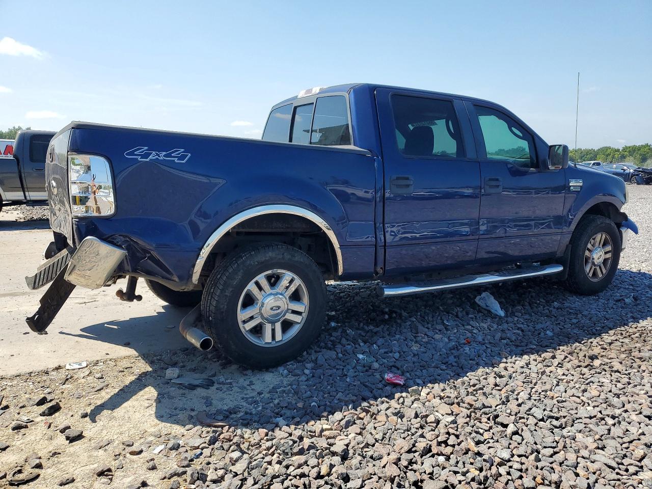 2008 Ford F150 Supercrew Синий vin: 1FTPW14V18KB23718