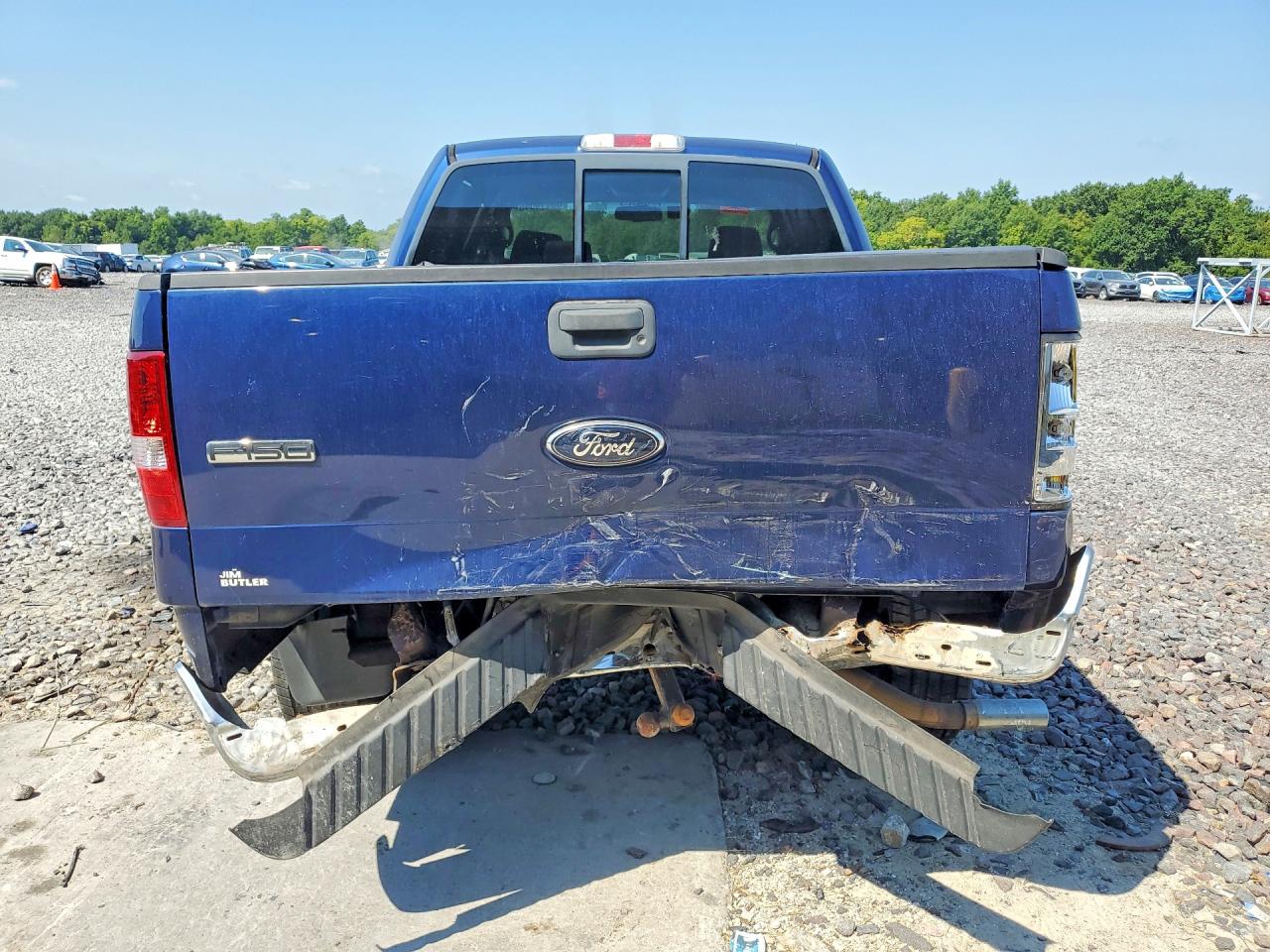 2008 Ford F150 Supercrew Синий vin: 1FTPW14V18KB23718
