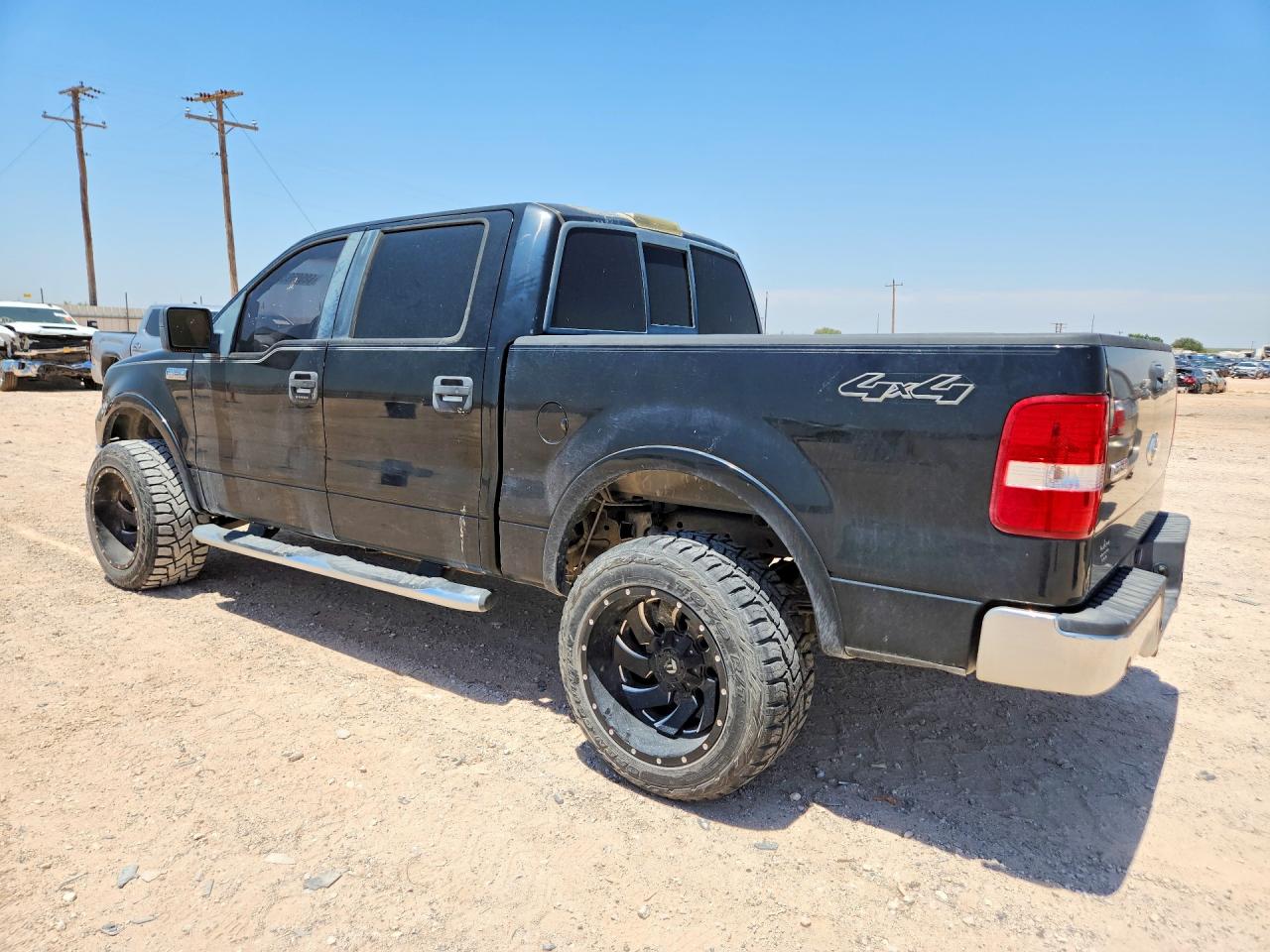 2008 Ford F150 Supercrew Black vin: 1FTPW14V18KB97091