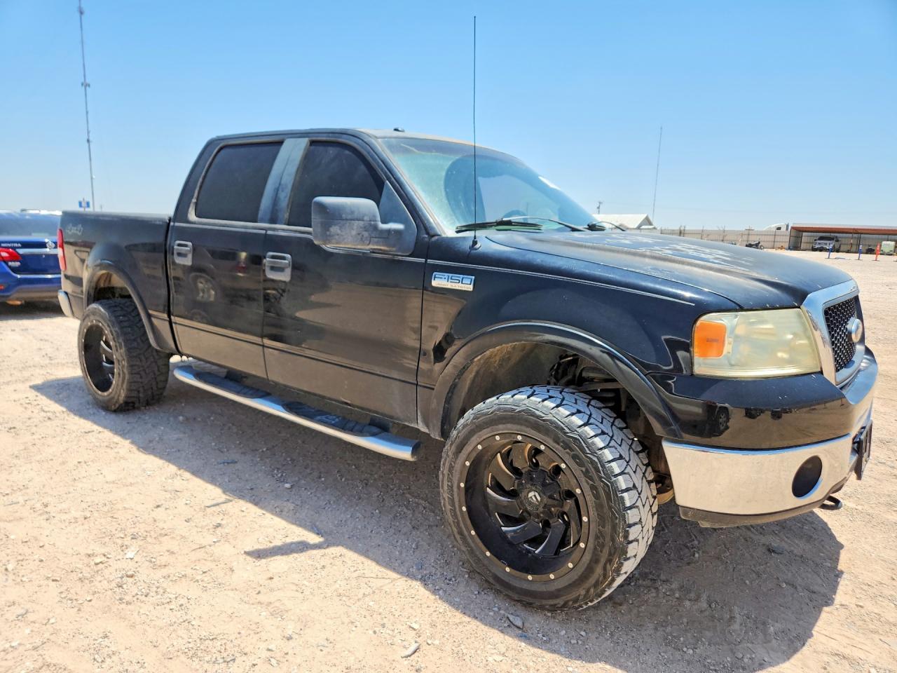 2008 Ford F150 Supercrew Black vin: 1FTPW14V18KB97091
