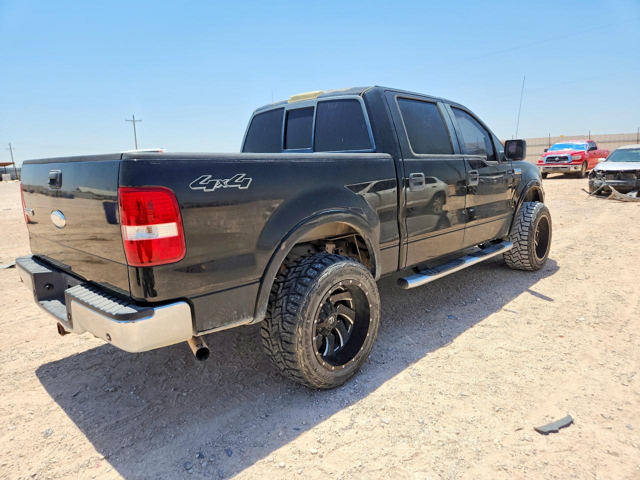 2008 Ford F150 Supercrew Black vin: 1FTPW14V18KB97091