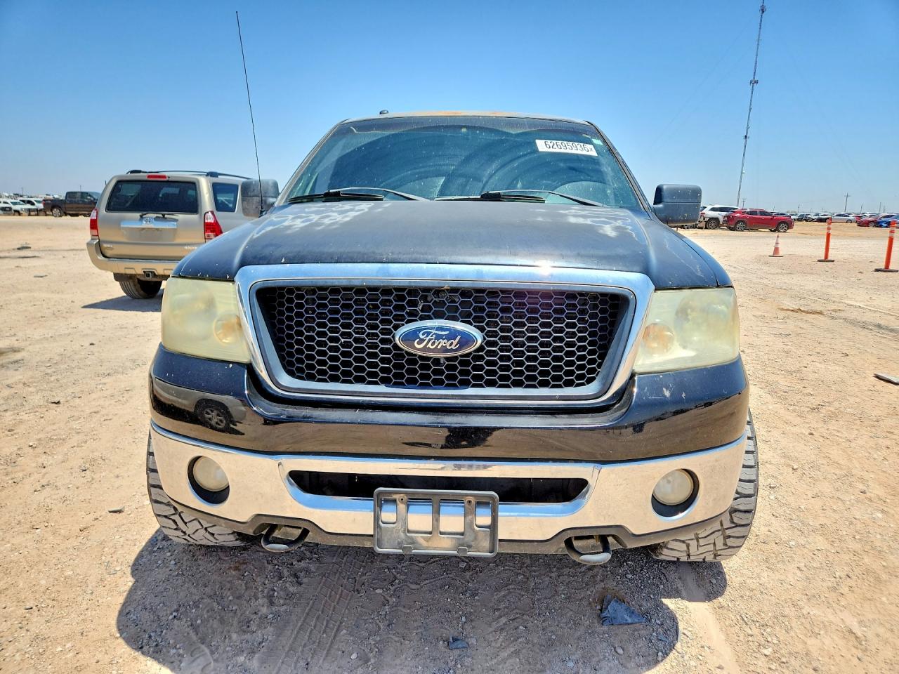 2008 Ford F150 Supercrew Black vin: 1FTPW14V18KB97091