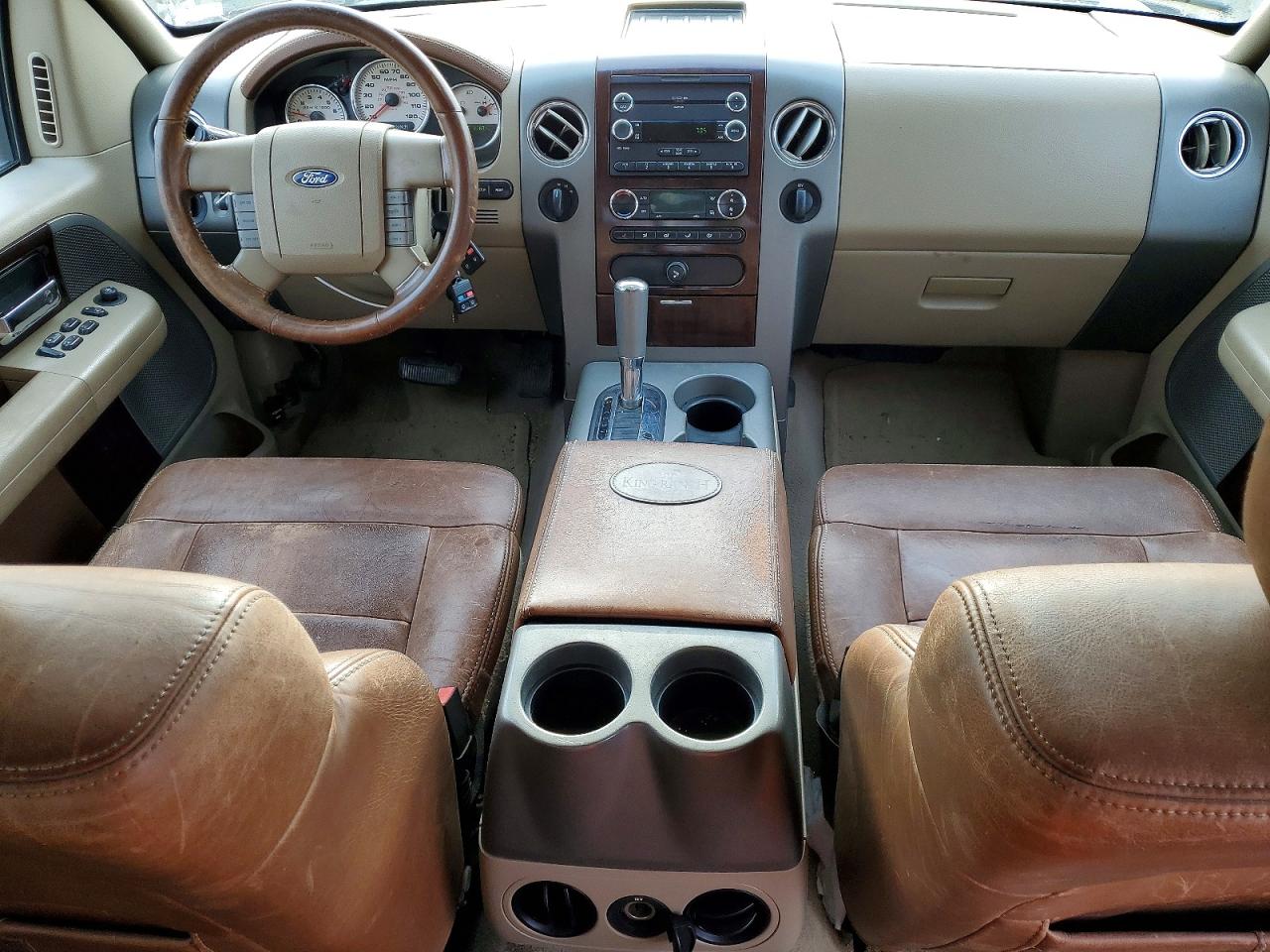 2008 Ford F150 Supercrew Brown vin: 1FTPW14V18KC11796