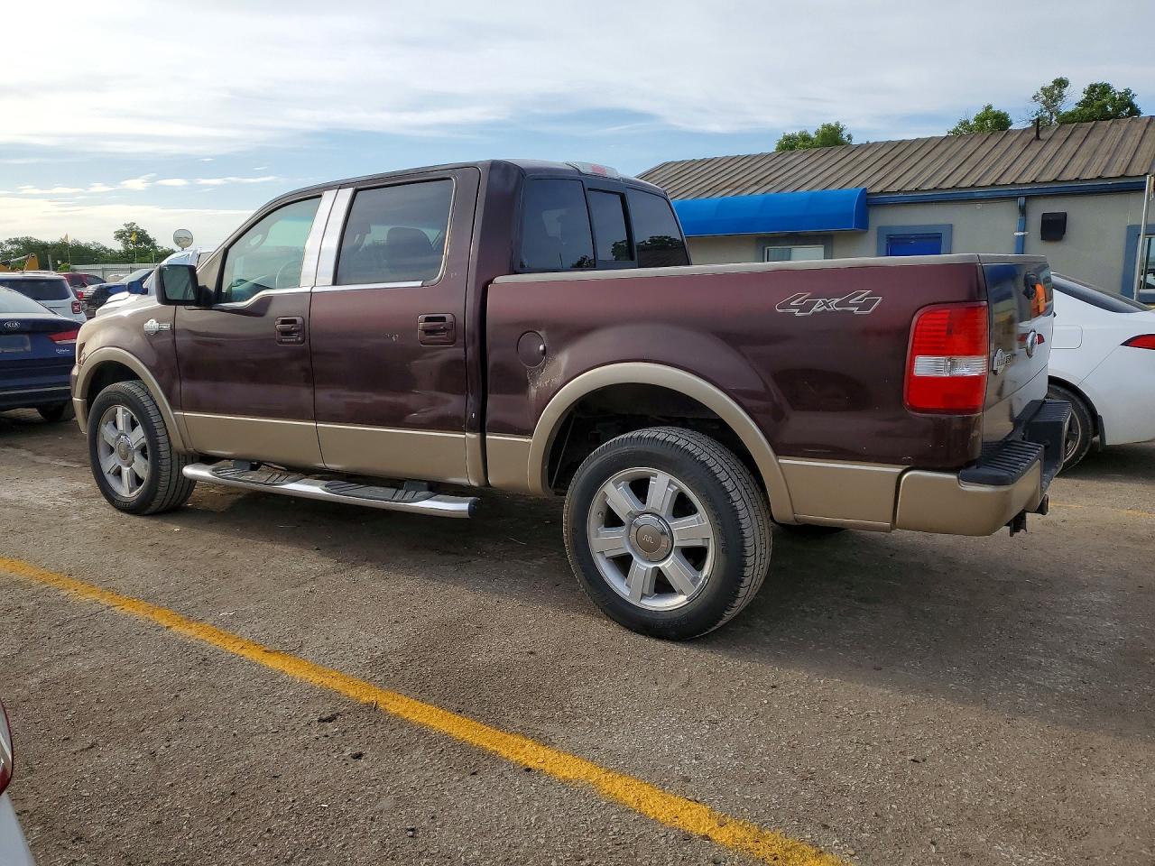 2008 Ford F150 Supercrew Brown vin: 1FTPW14V18KC11796