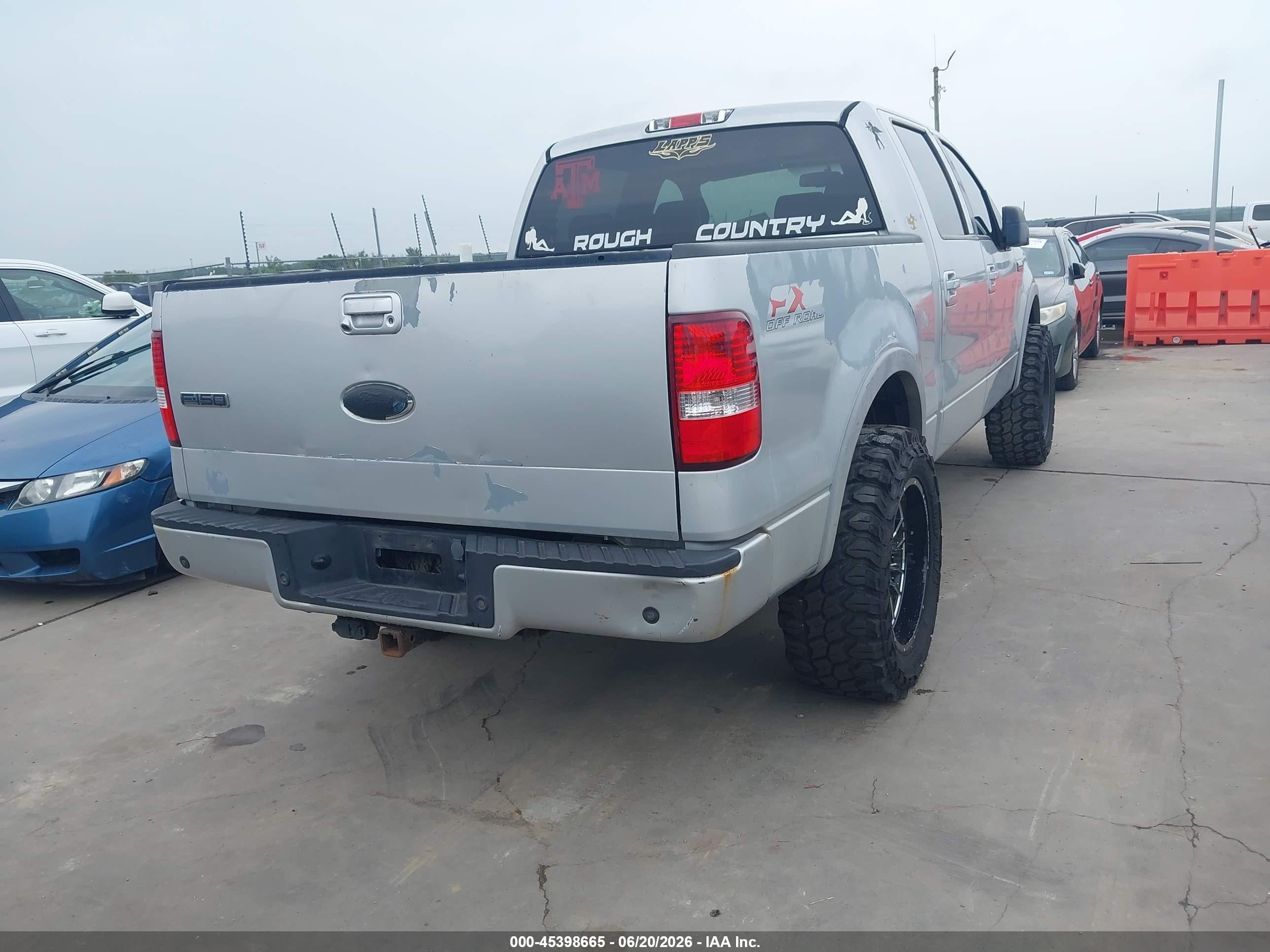 2008 Ford F-150 60th Anniversary/fx4/king Ranch/lariat/xlt Silver vin: 1FTPW14V18KC58116
