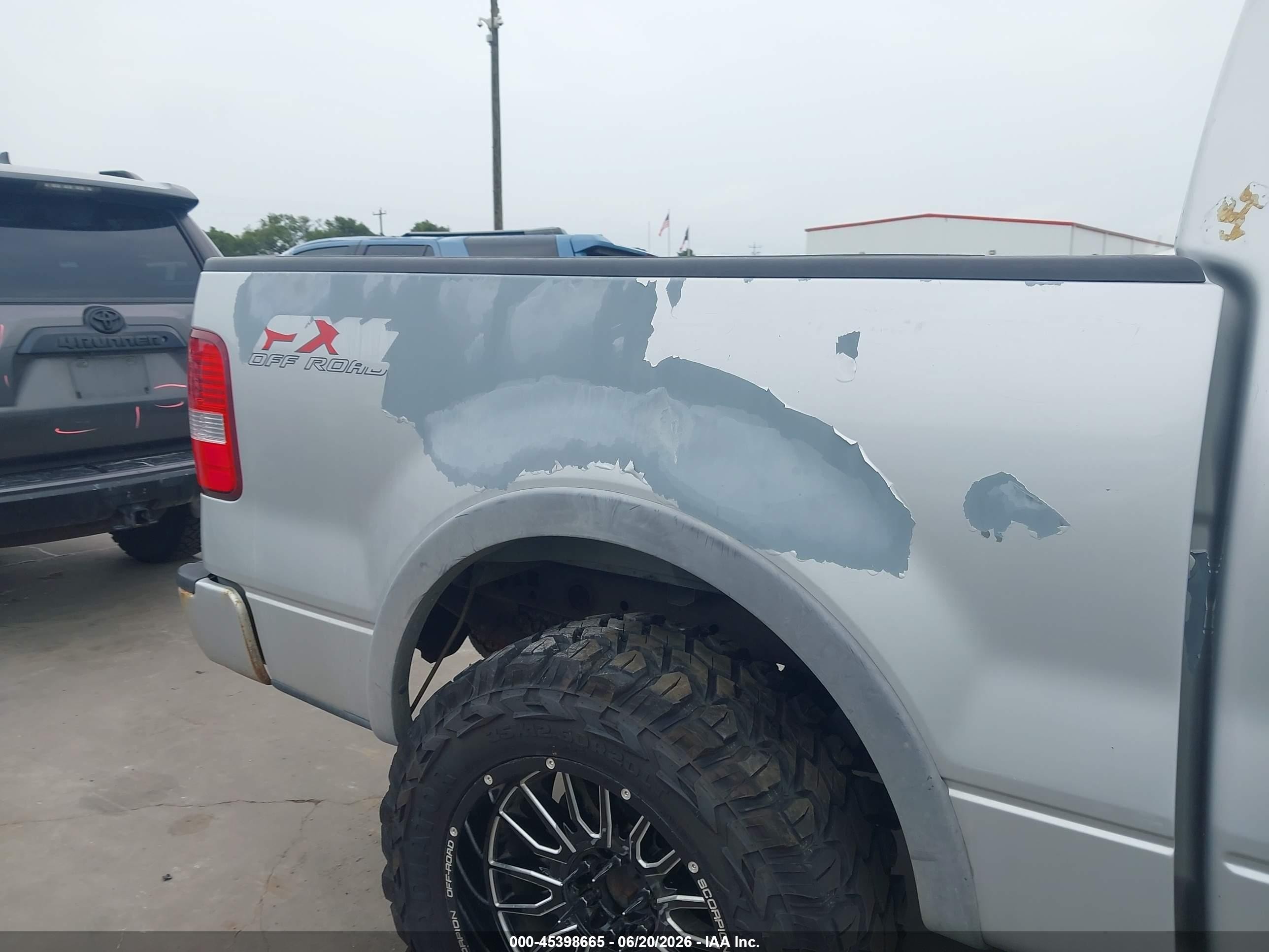 2008 Ford F-150 60th Anniversary/fx4/king Ranch/lariat/xlt Silver vin: 1FTPW14V18KC58116