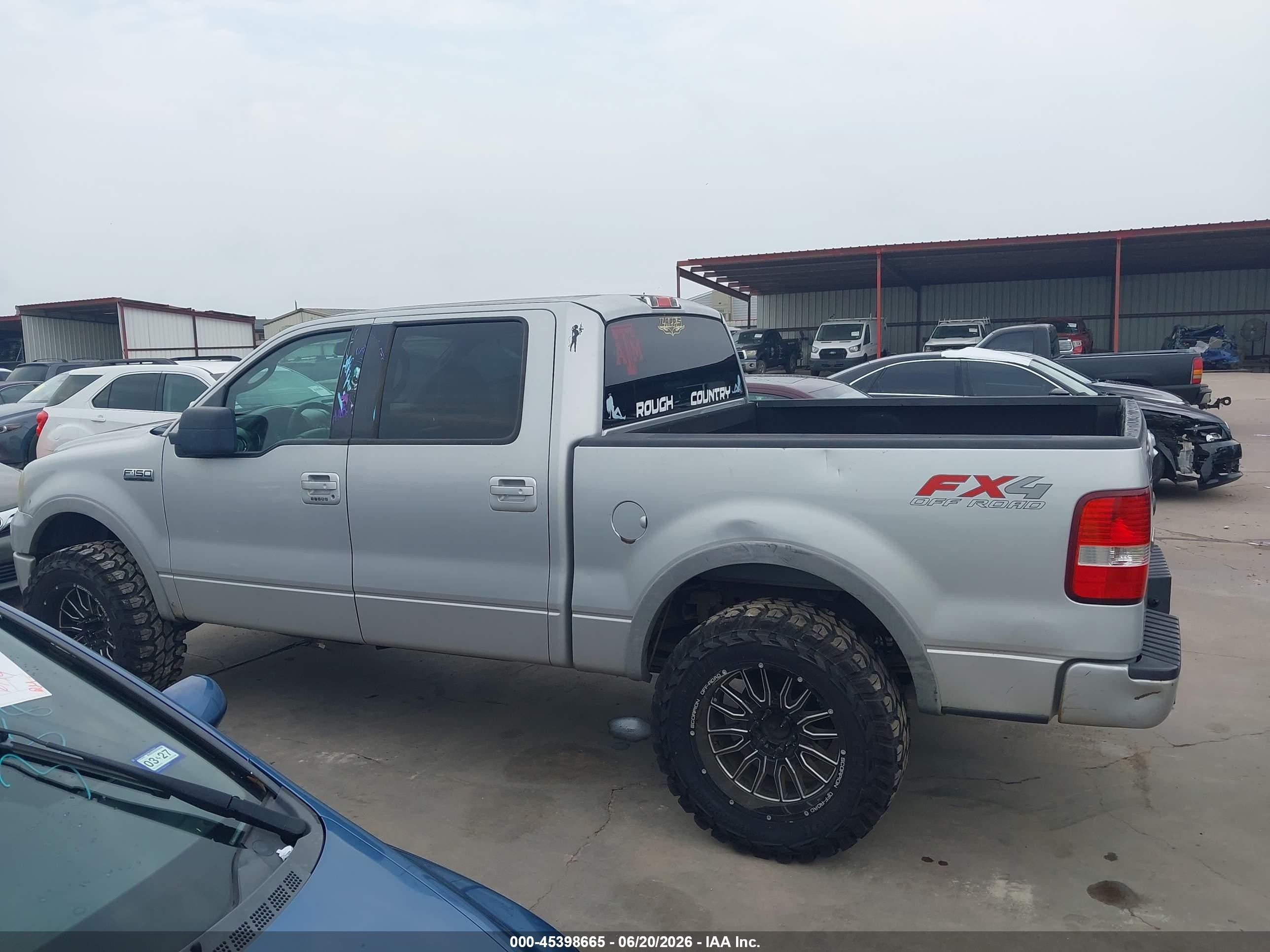 2008 Ford F-150 60th Anniversary/fx4/king Ranch/lariat/xlt Silver vin: 1FTPW14V18KC58116