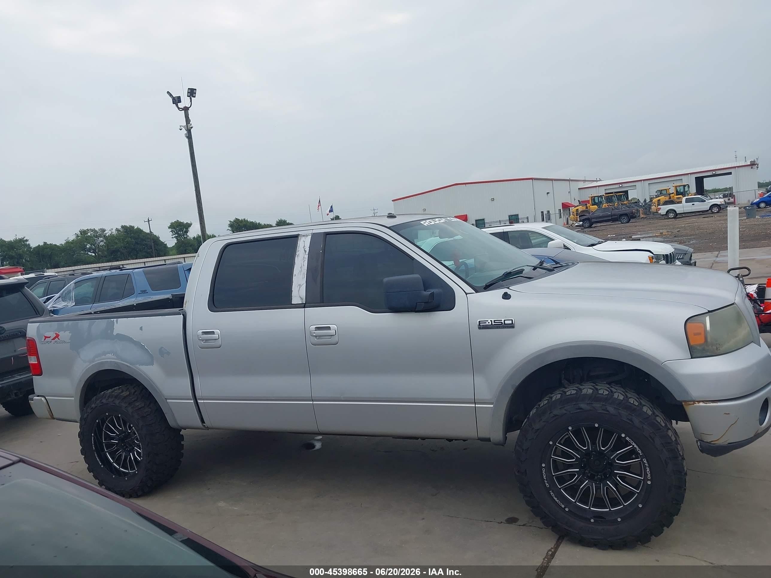 2008 Ford F-150 60th Anniversary/fx4/king Ranch/lariat/xlt Silver vin: 1FTPW14V18KC58116
