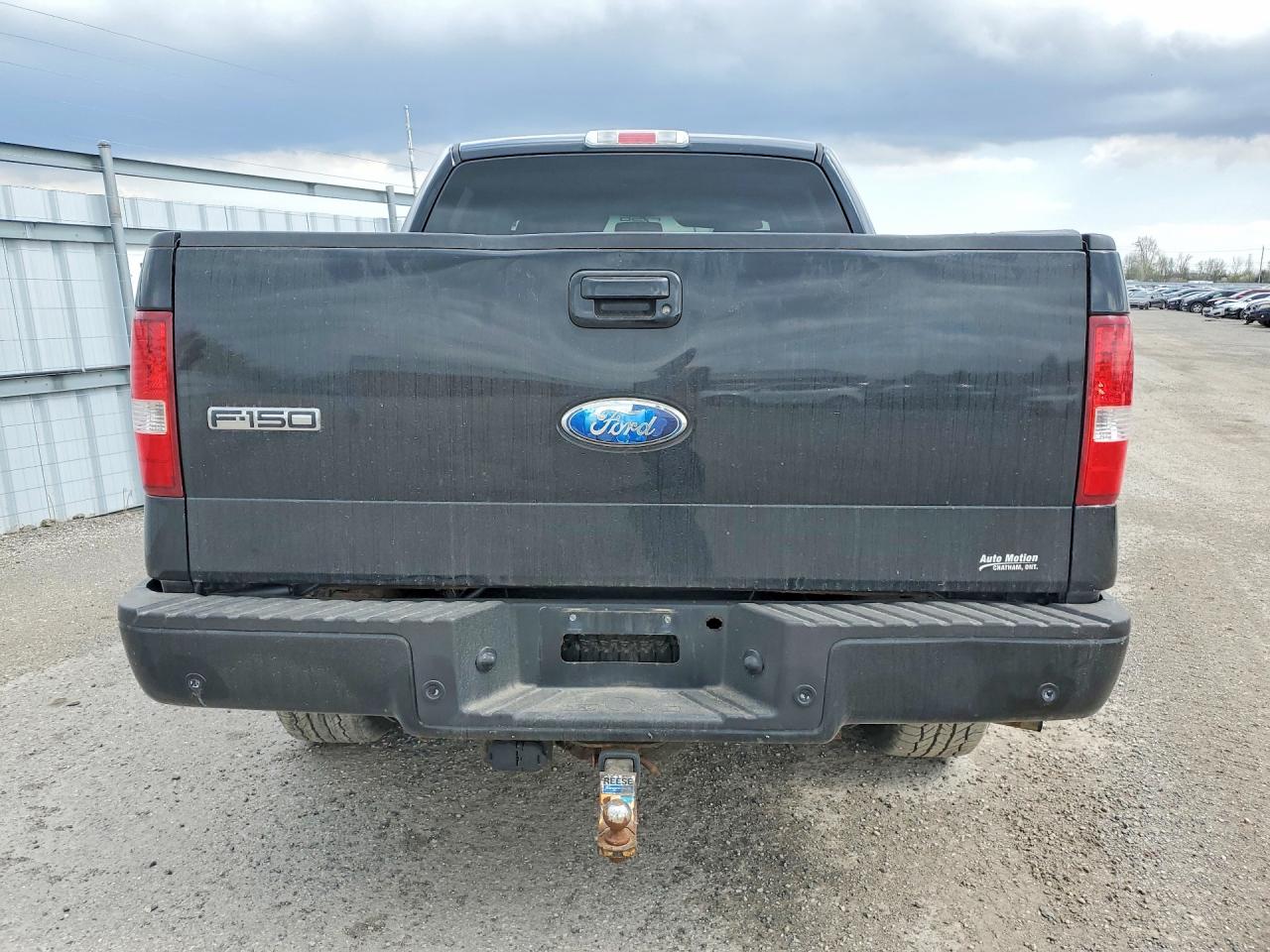 2008 Ford F150 Supercrew Black vin: 1FTPW14V18KF08048