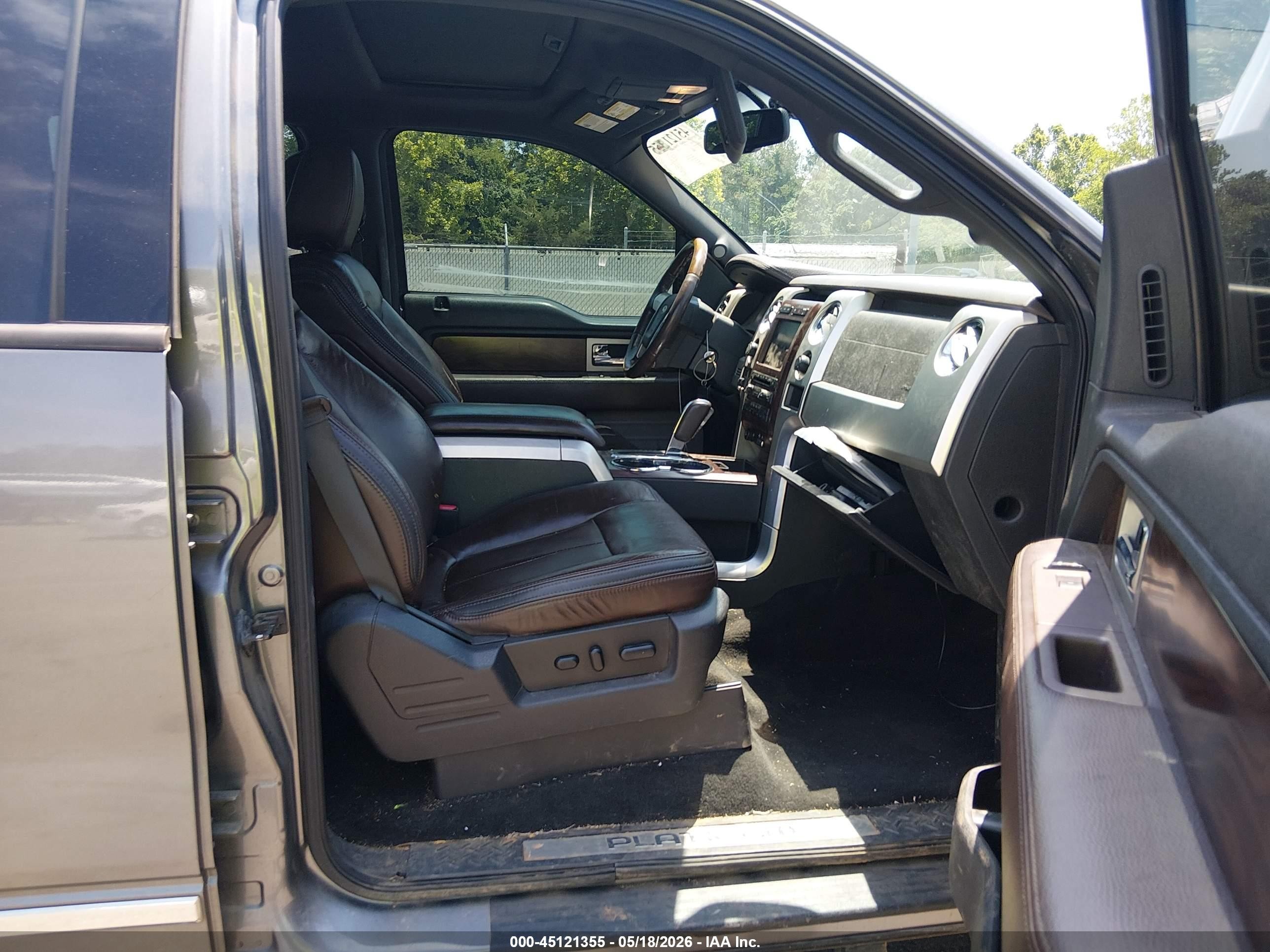 2009 Ford F-150 Fx4/king Ranch/lariat/platinum/xl/xlt Gray vin: 1FTPW14V19FA99317
