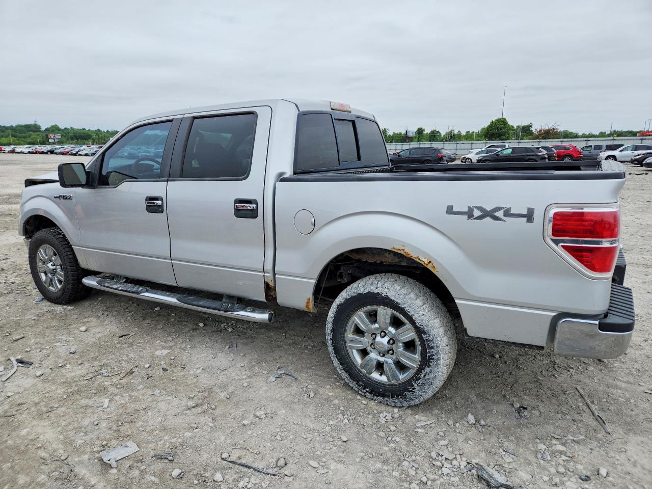 2009 Ford F150 Supercrew Silver vin: 1FTPW14V19FB05911