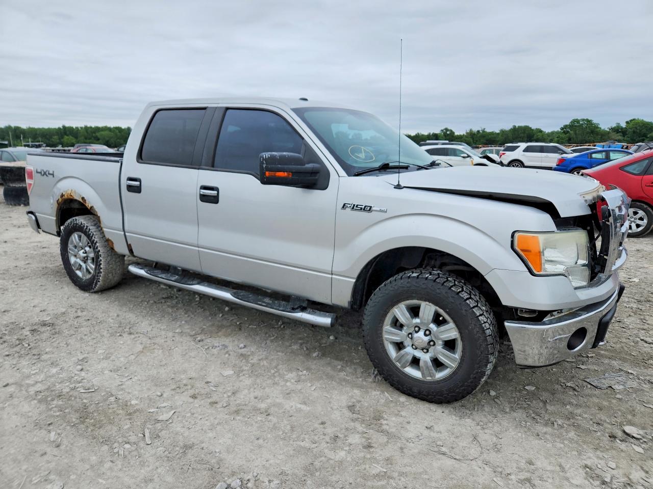 2009 Ford F150 Supercrew Silver vin: 1FTPW14V19FB05911