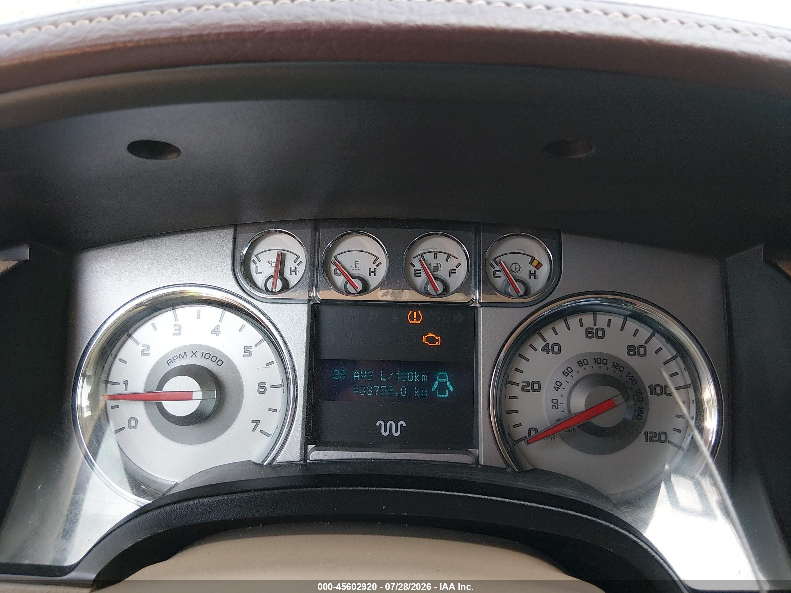 2009 Ford F-150 Fx4/king Ranch/lariat/platinum/xl/xlt Red vin: 1FTPW14V19KA62131