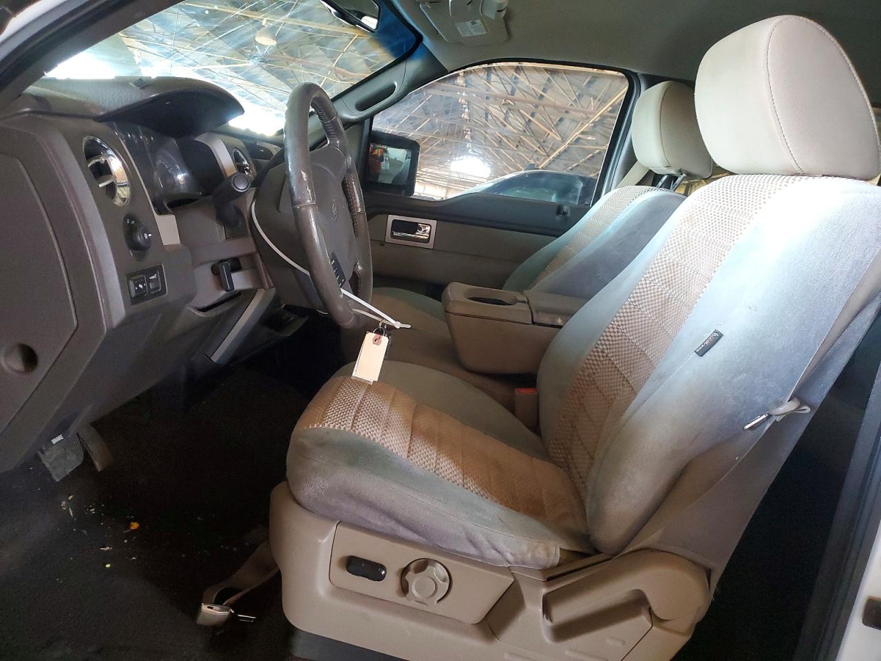 2009 Ford F150 Supercrew Белый vin: 1FTPW14V19KA69516