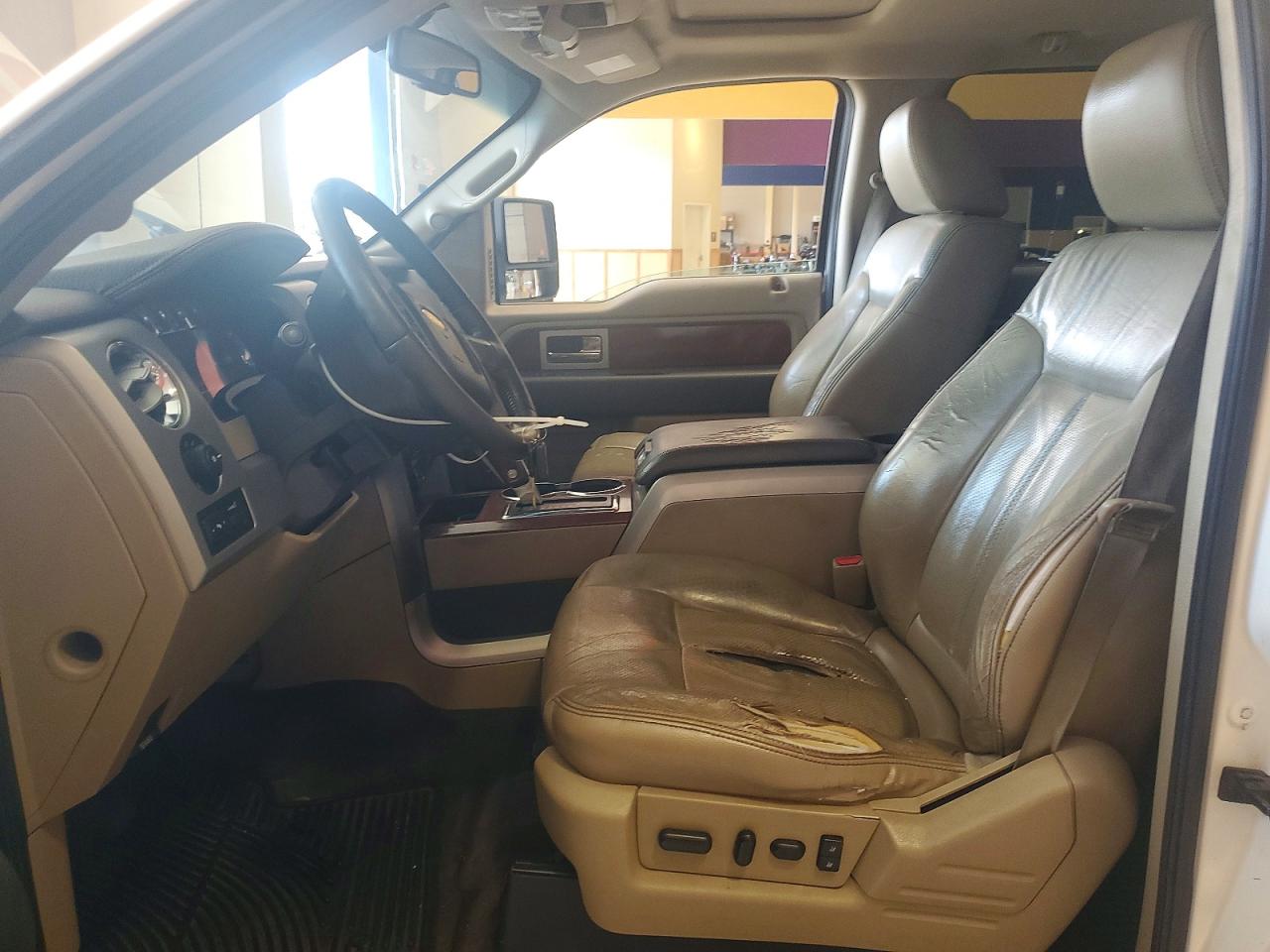 2009 Ford F150 Supercrew White vin: 1FTPW14V19KB55845