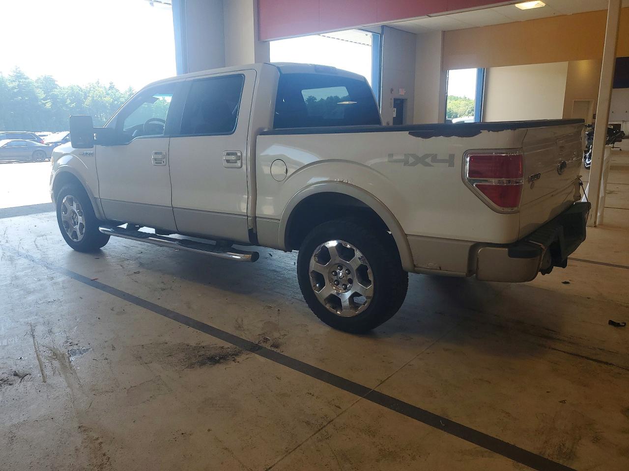 2009 Ford F150 Supercrew White vin: 1FTPW14V19KB55845