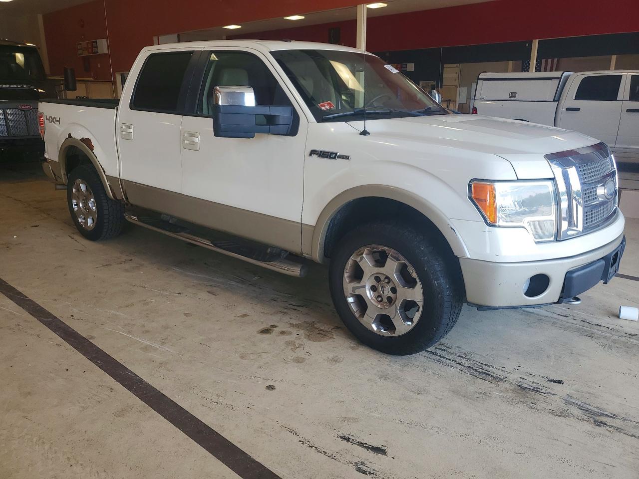2009 Ford F150 Supercrew White vin: 1FTPW14V19KB55845