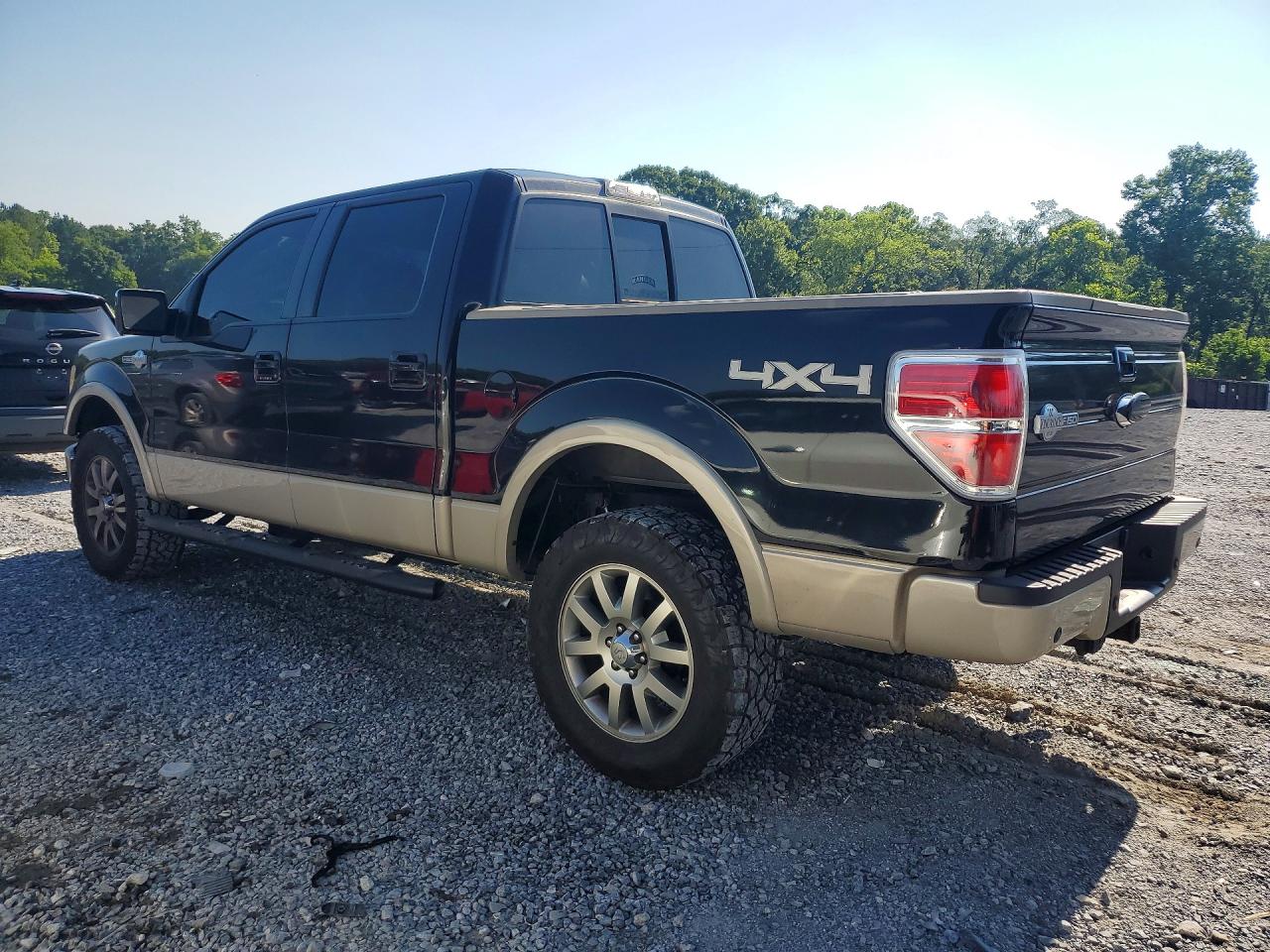 2009 Ford F150 Supercrew Black vin: 1FTPW14V19KB99733