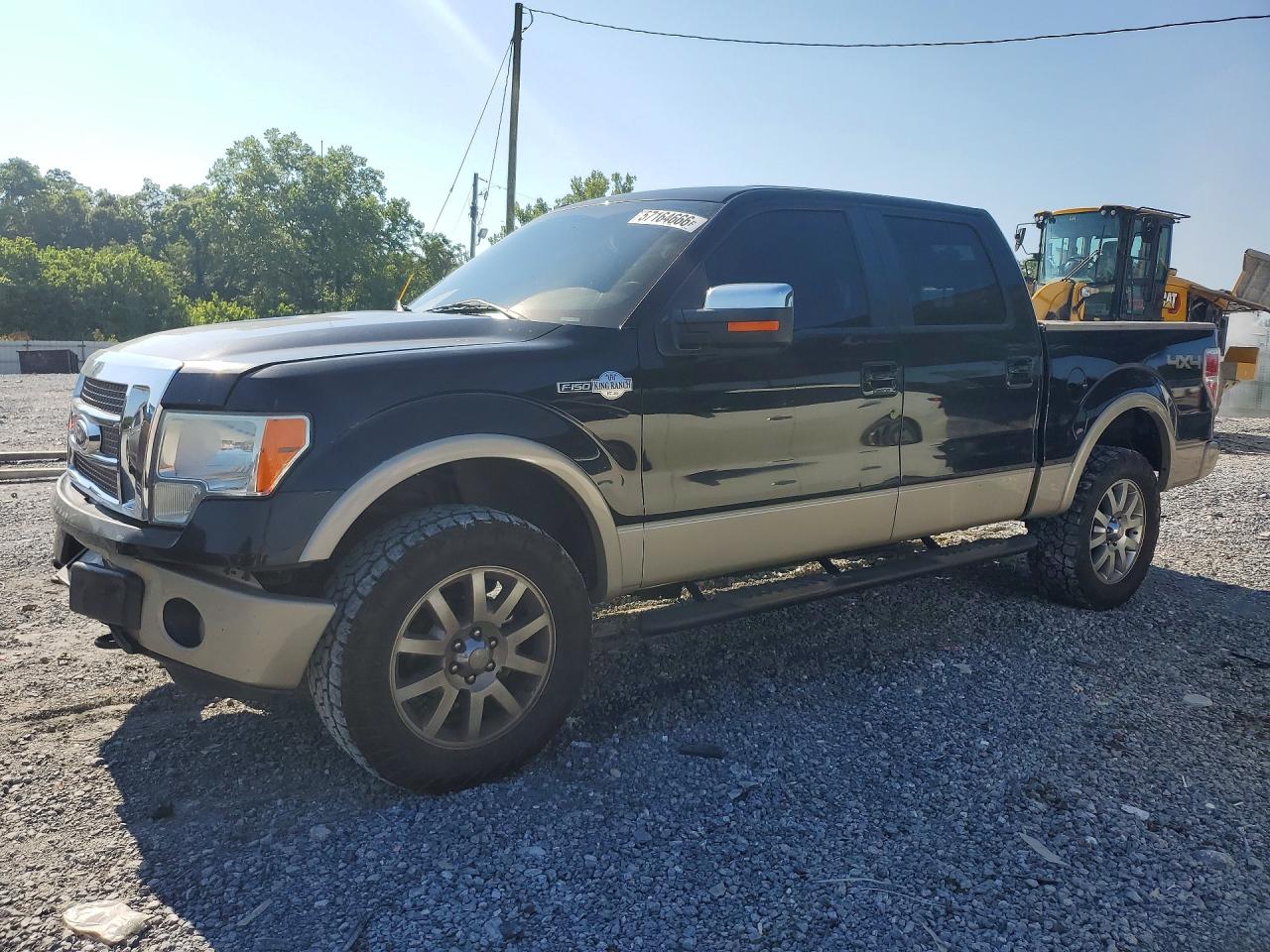 2009 Ford F150 Supercrew Black vin: 1FTPW14V19KB99733