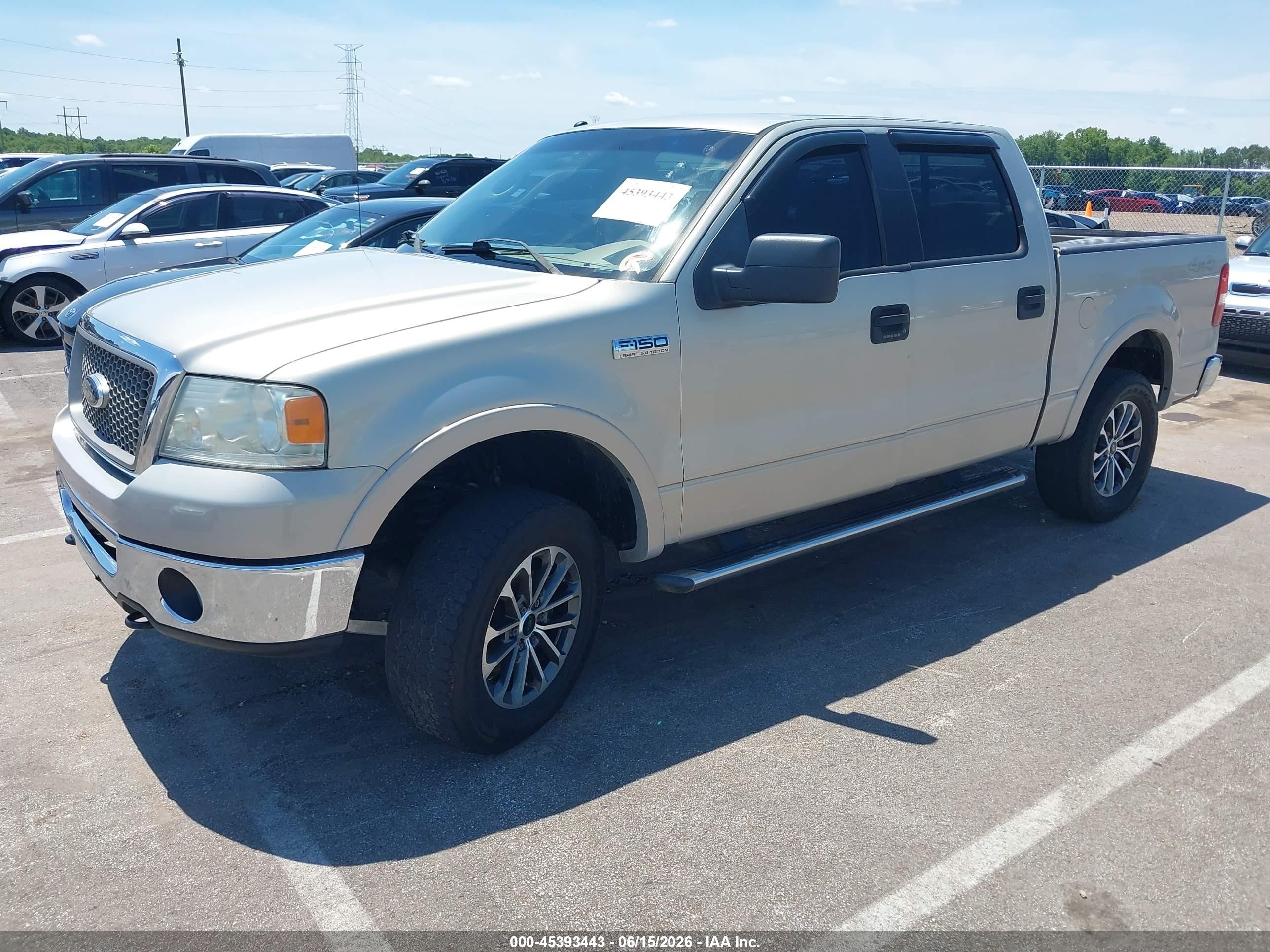2006 Ford F-150 Fx4/lariat/xlt Gold vin: 1FTPW14V26FA82862