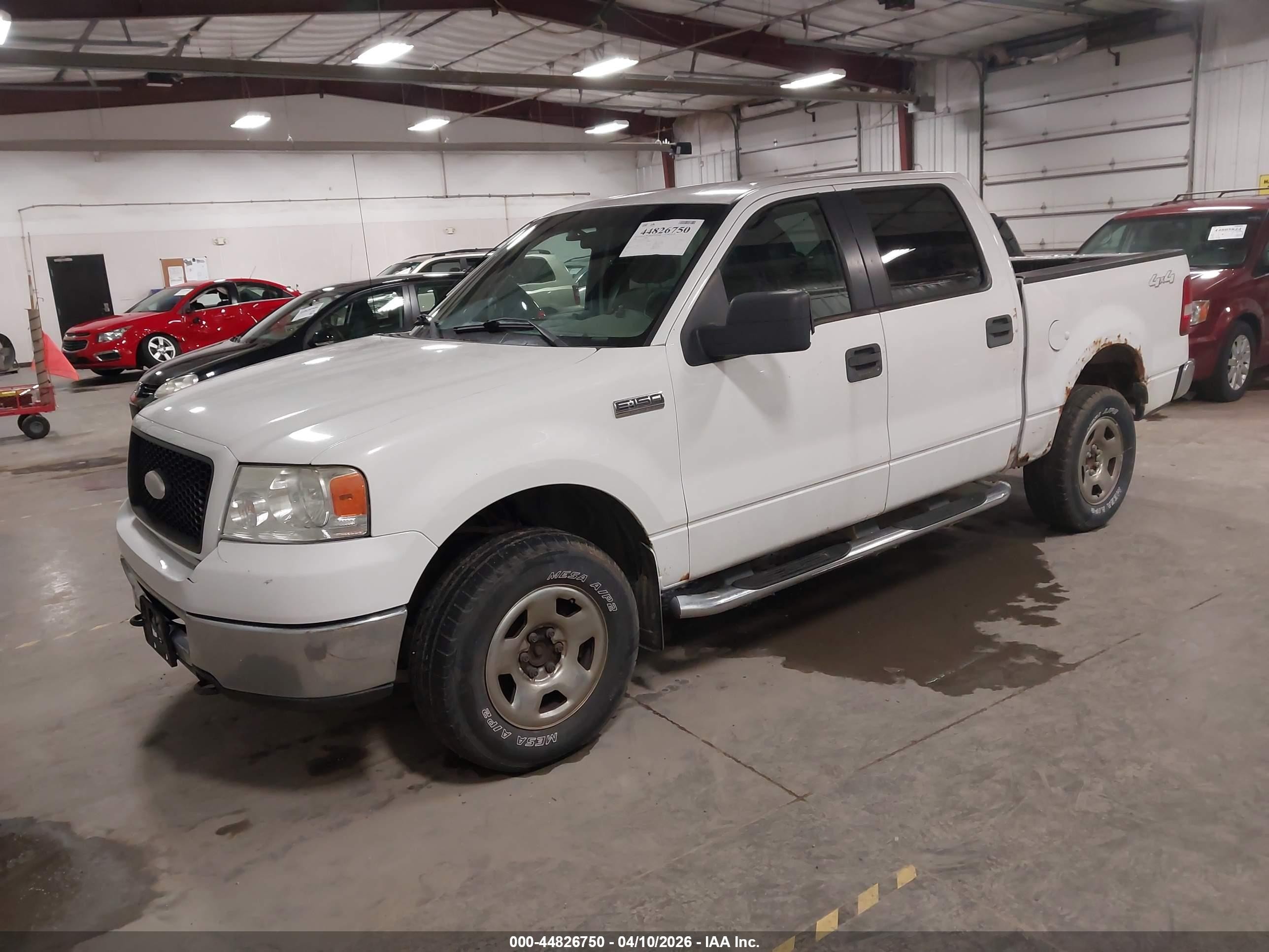 2006 Ford F-150 Fx4/lariat/xlt White vin: 1FTPW14V26FA85034