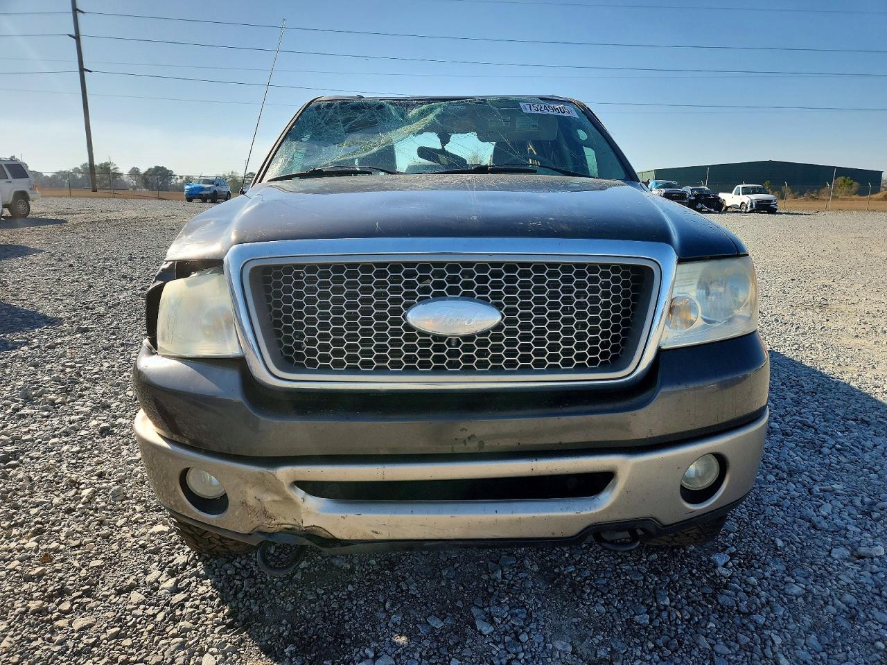 2006 Ford F150 Supercrew Brown vin: 1FTPW14V26FB47368