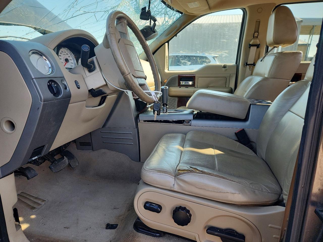 2006 Ford F150 Supercrew Brown vin: 1FTPW14V26FB47368
