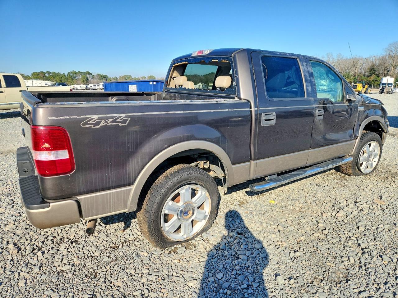 2006 Ford F150 Supercrew Brown vin: 1FTPW14V26FB47368