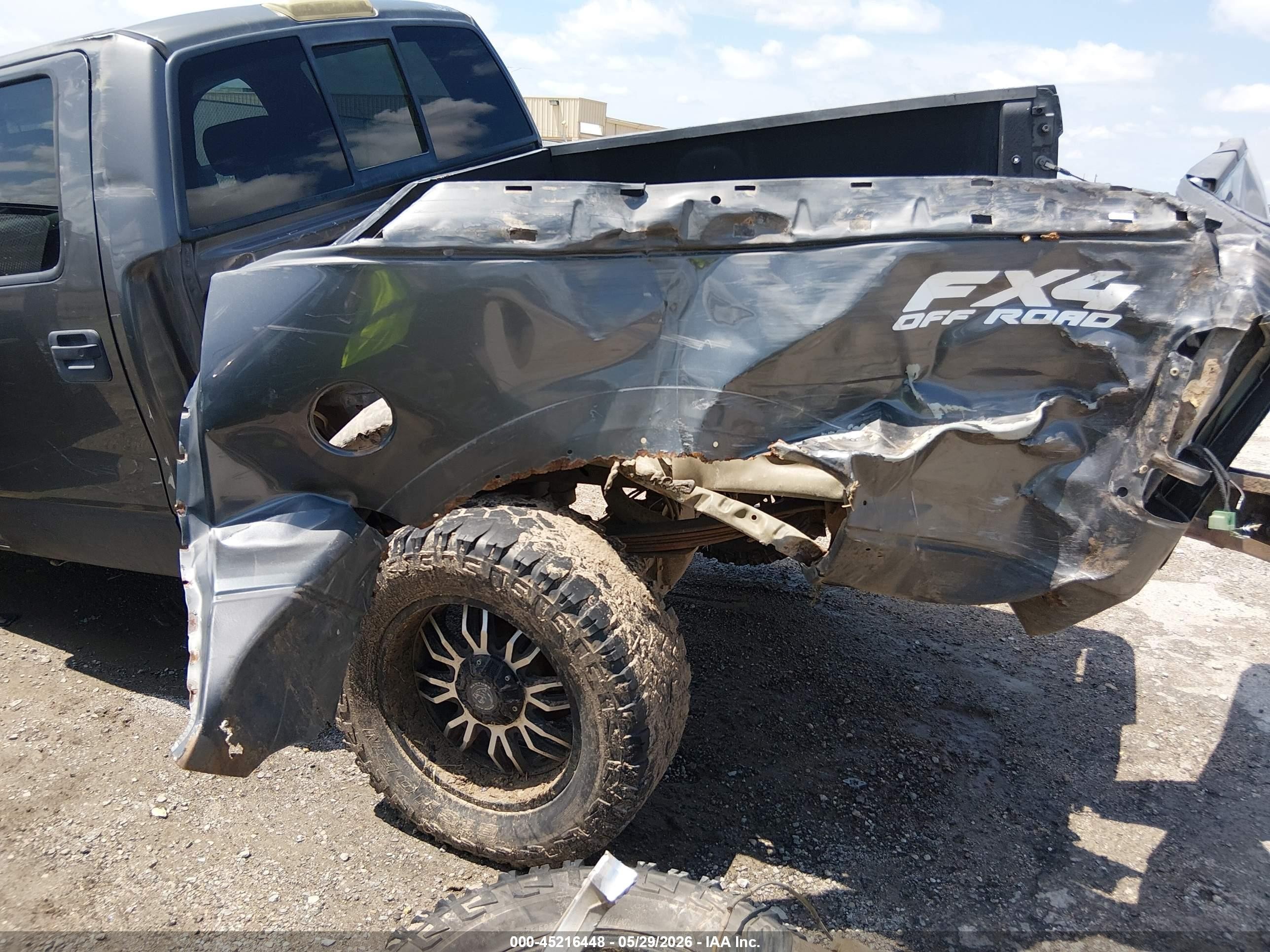 2006 Ford F-150 Fx4/lariat/xlt Gray vin: 1FTPW14V26FB50223