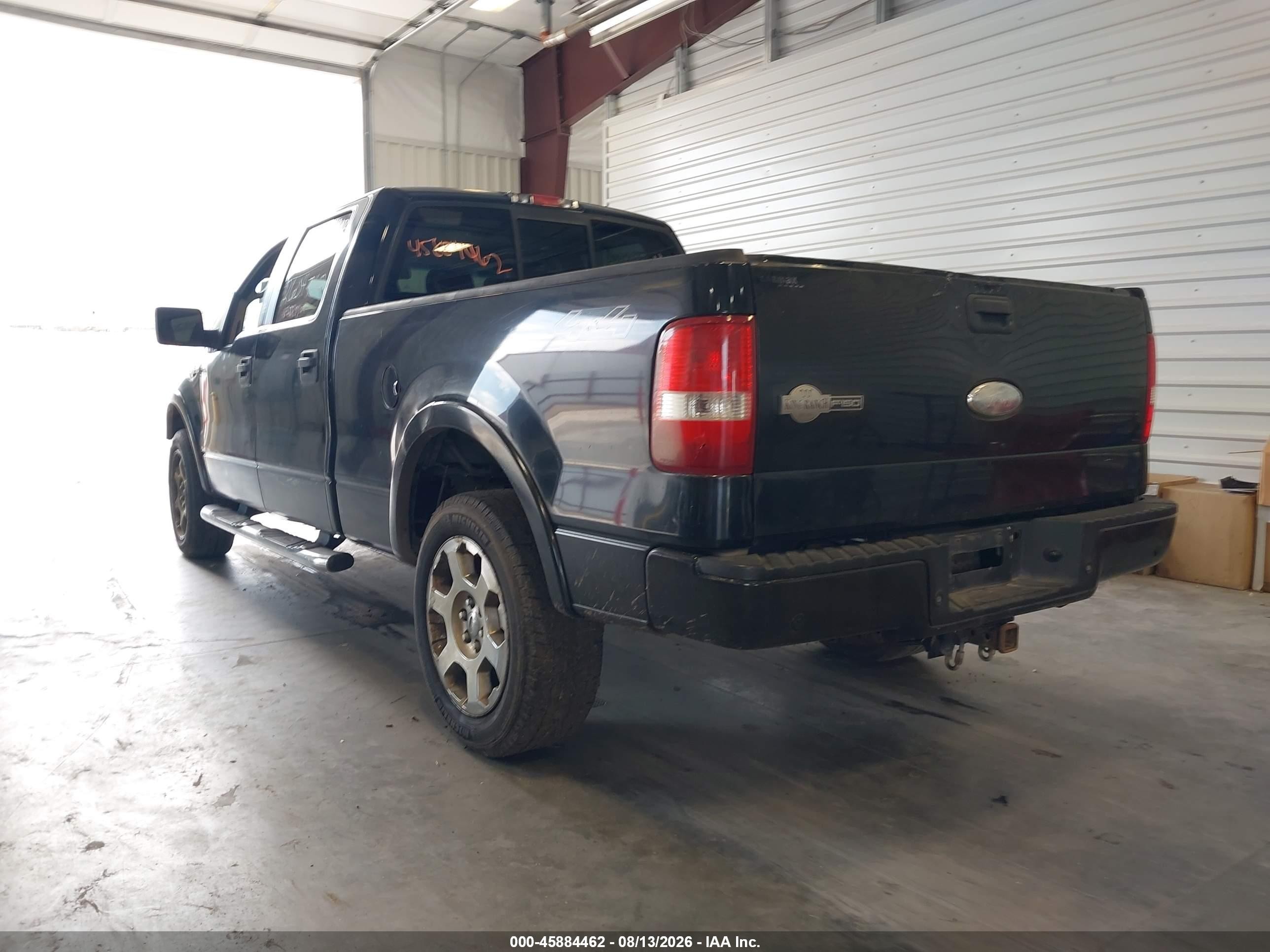 2006 Ford F-150 Fx4/lariat/xlt Black vin: 1FTPW14V26KD06316