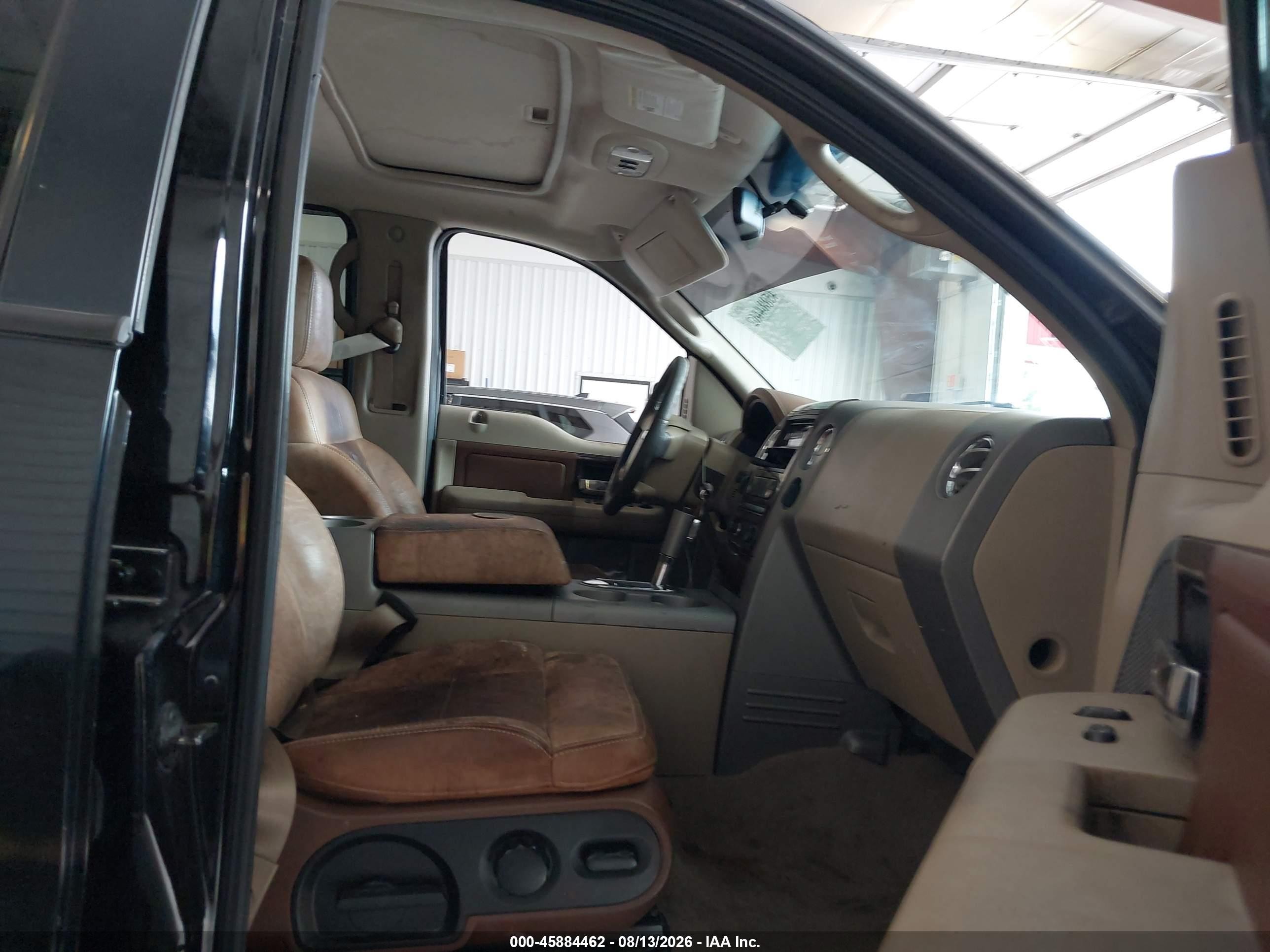 2006 Ford F-150 Fx4/lariat/xlt Black vin: 1FTPW14V26KD06316