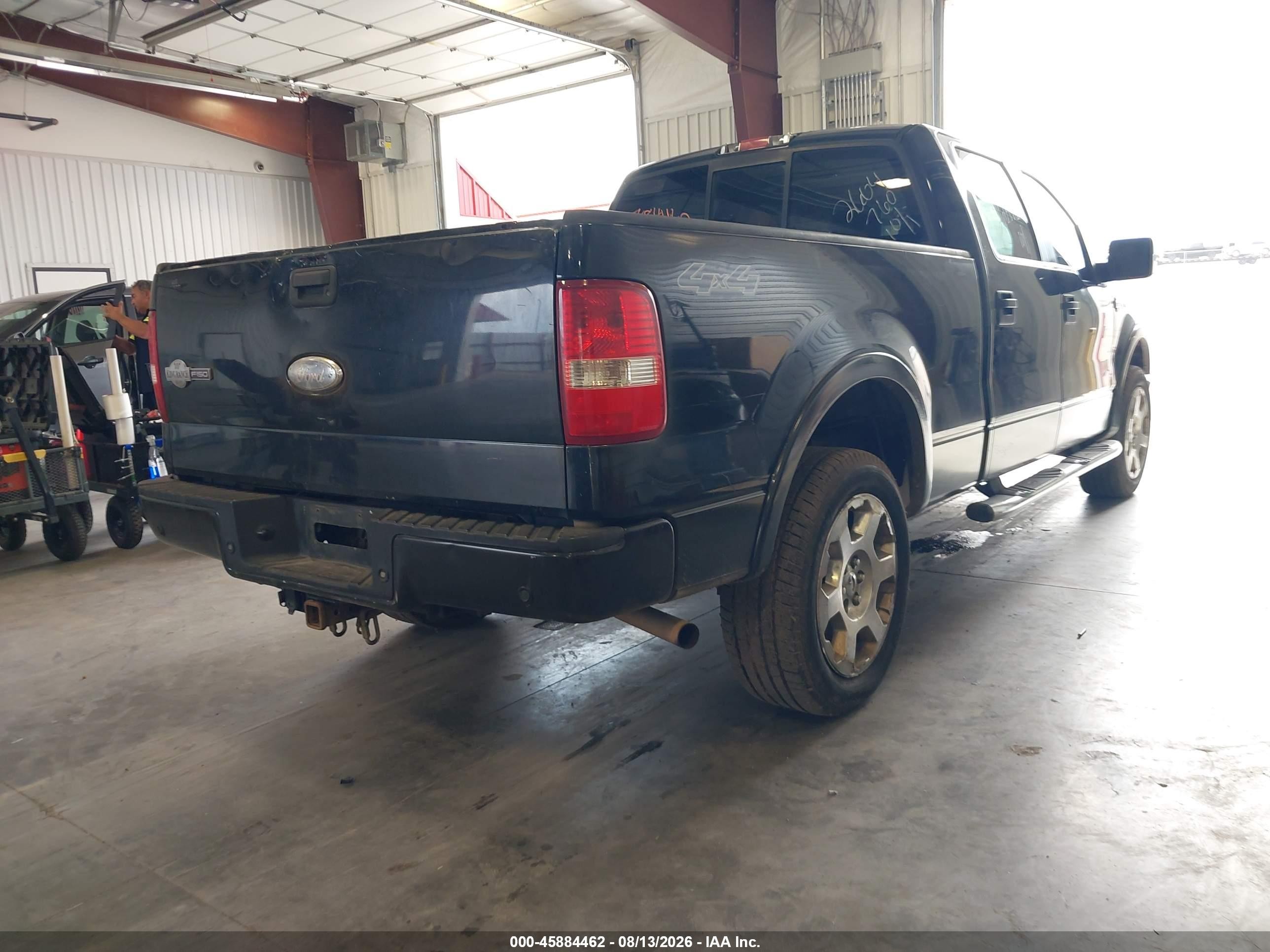 2006 Ford F-150 Fx4/lariat/xlt Black vin: 1FTPW14V26KD06316