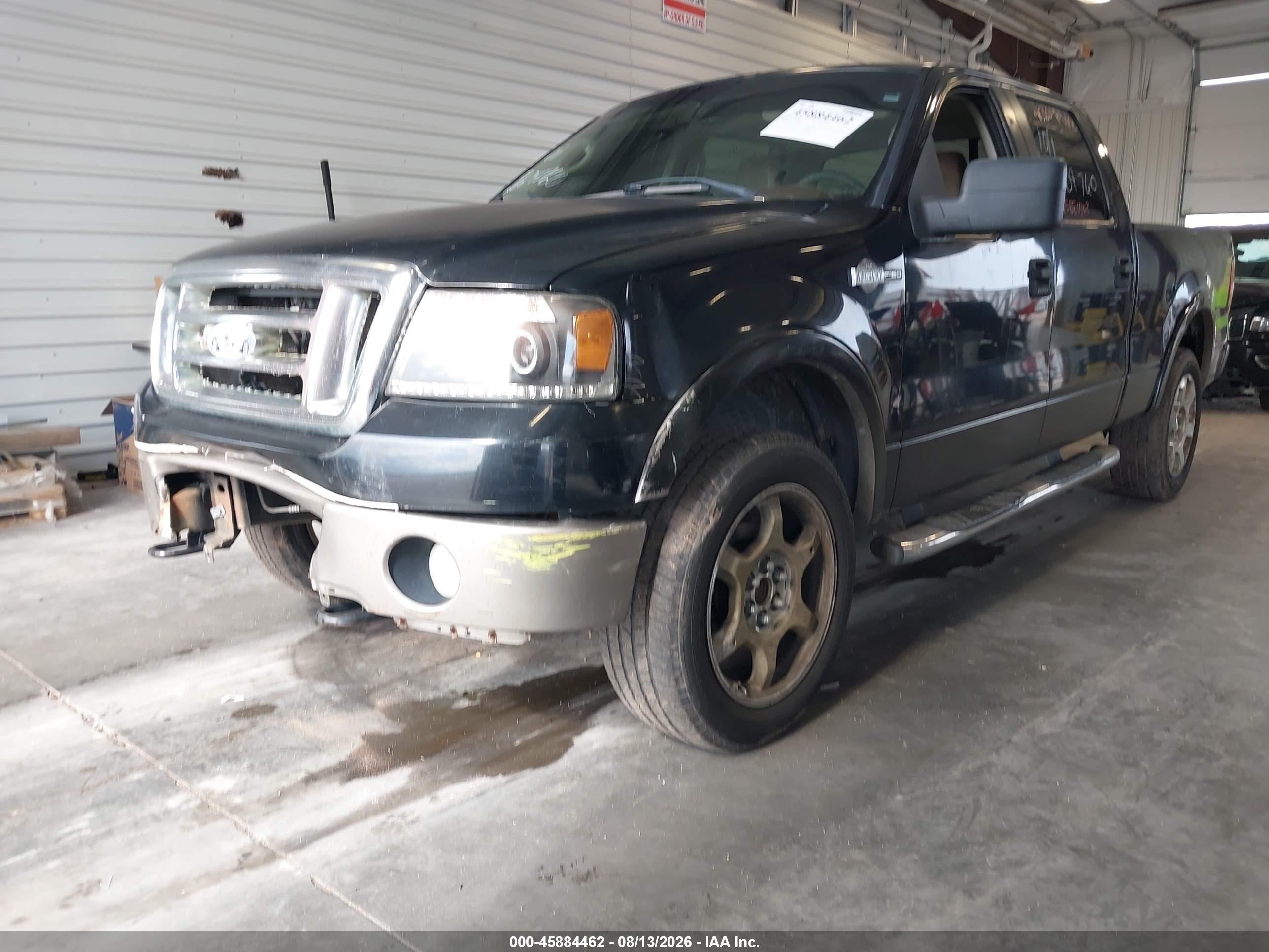 2006 Ford F-150 Fx4/lariat/xlt Black vin: 1FTPW14V26KD06316