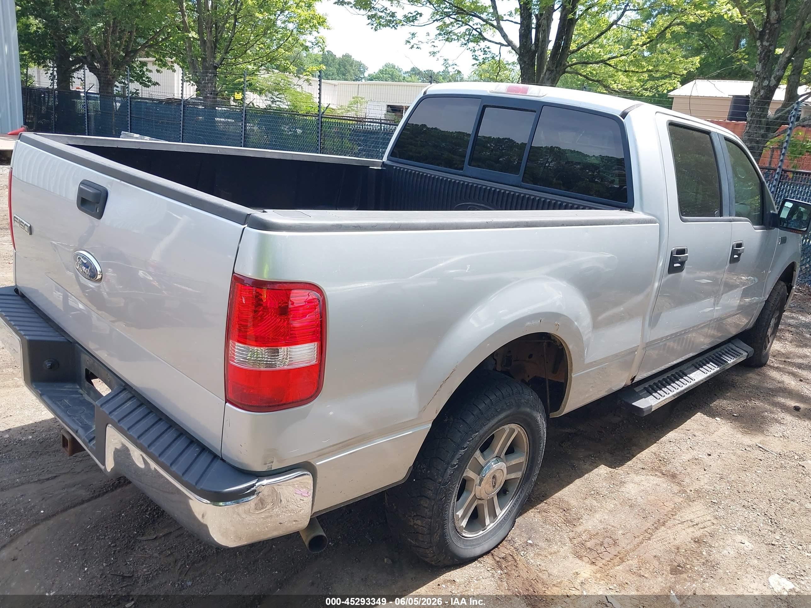 2007 Ford F-150 Fx4/lariat/xlt Silver vin: 1FTPW14V27FA51595