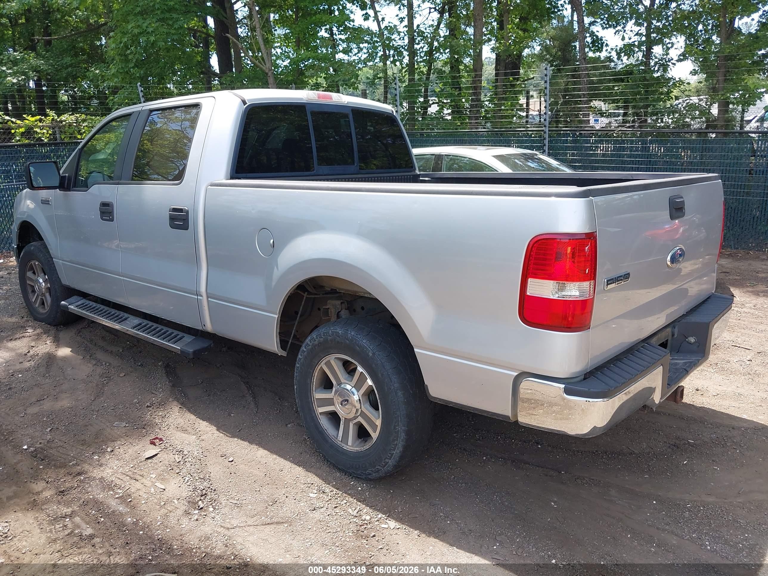 2007 Ford F-150 Fx4/lariat/xlt Silver vin: 1FTPW14V27FA51595