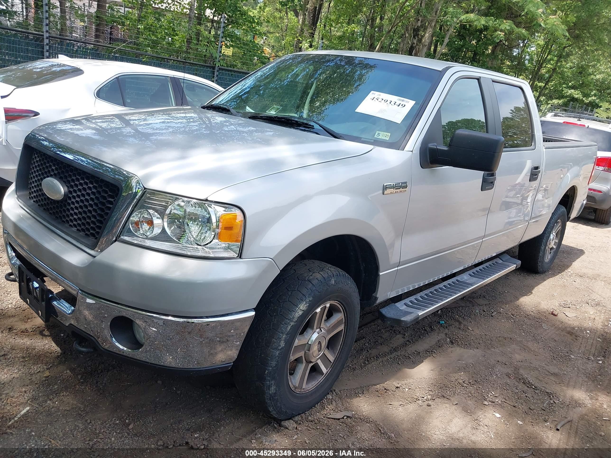 2007 Ford F-150 Fx4/lariat/xlt Silver vin: 1FTPW14V27FA51595