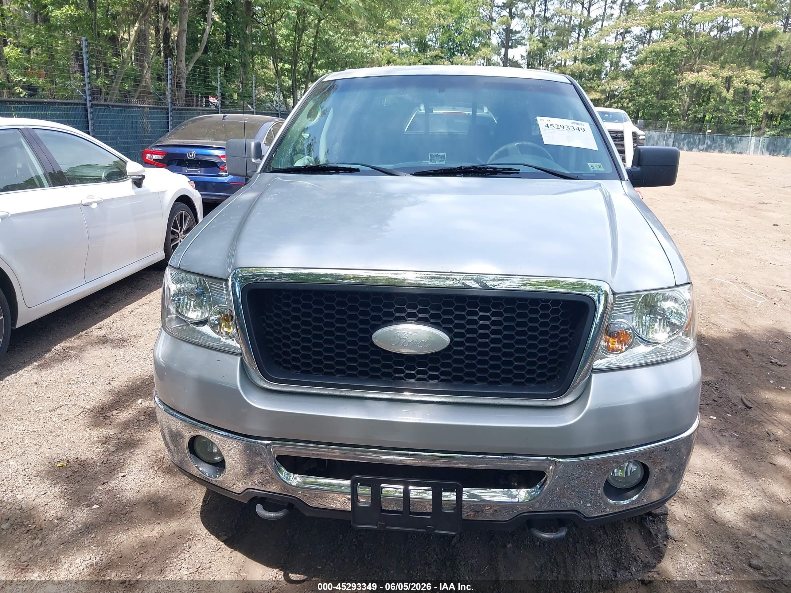 2007 Ford F-150 Fx4/lariat/xlt Silver vin: 1FTPW14V27FA51595