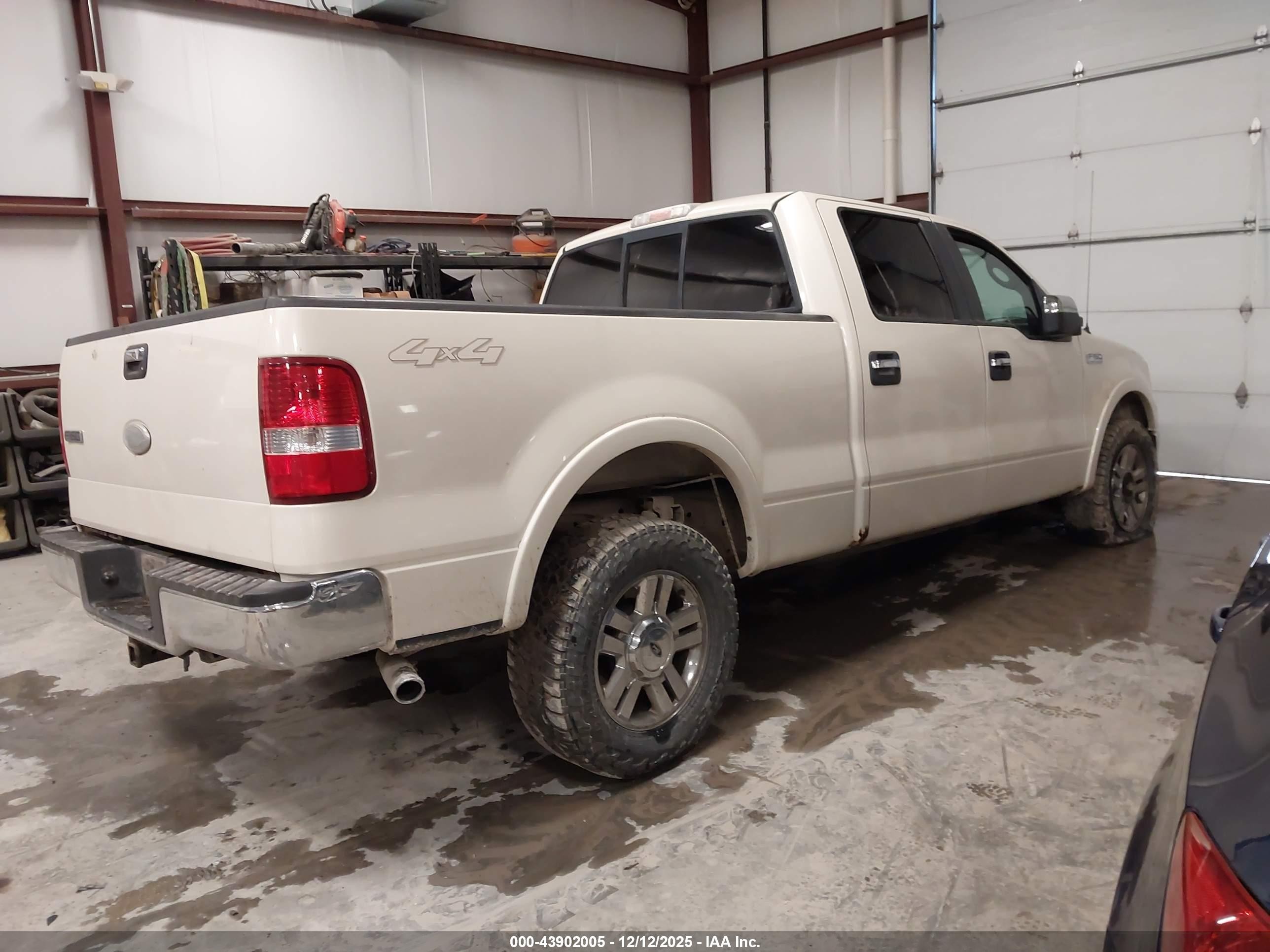 2007 Ford F-150 Fx4/lariat/xlt Кремовый vin: 1FTPW14V27FA67151