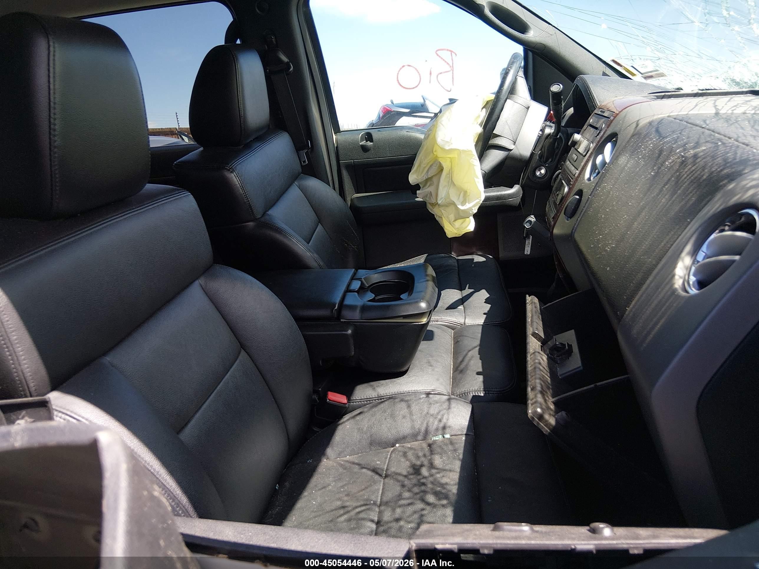 2007 Ford F-150 Fx4/lariat/xlt White vin: 1FTPW14V27FA78800